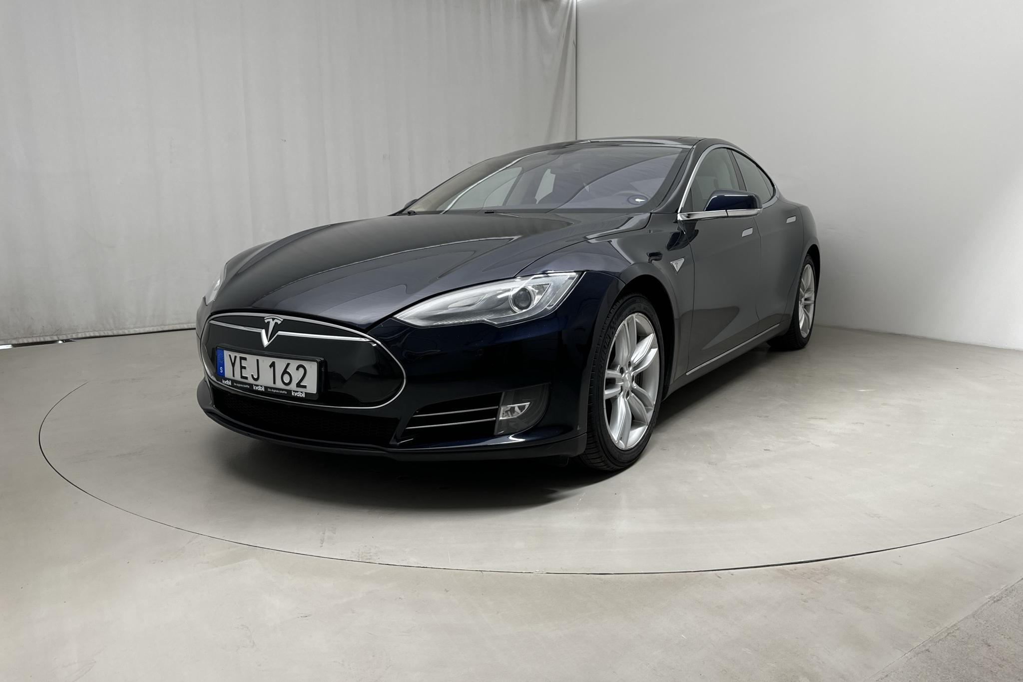 Tesla Model S P85 (421hk) - 169 210 km - Automaattinen - Dark Blue - 2014