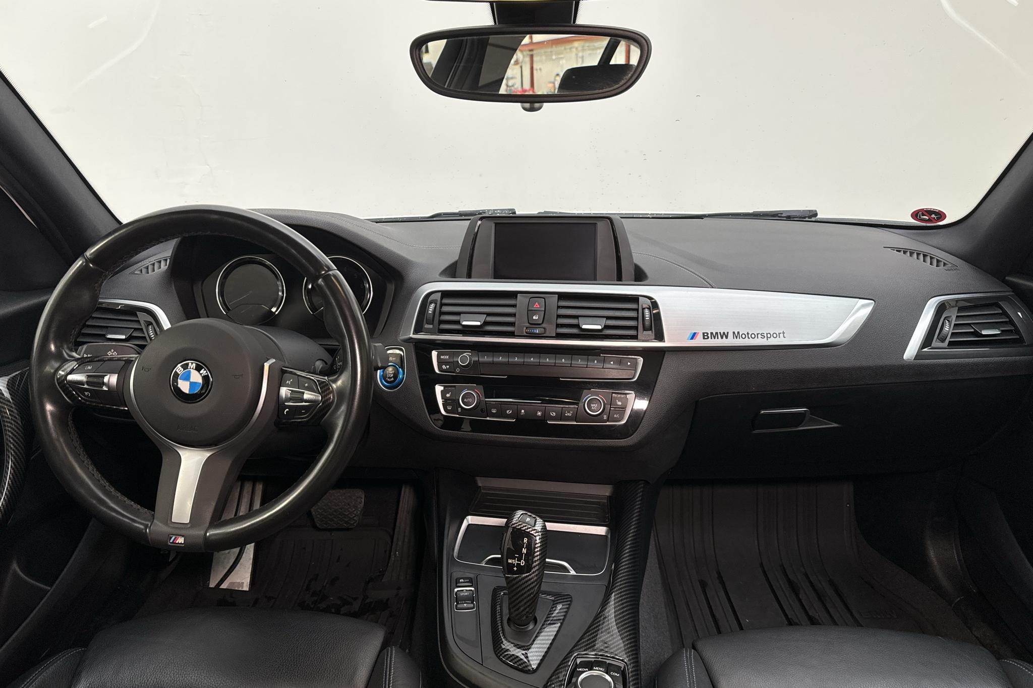 BMW 120i 5dr, F20 (184hk) - 58 360 km - Automatyczna - biały - 2019