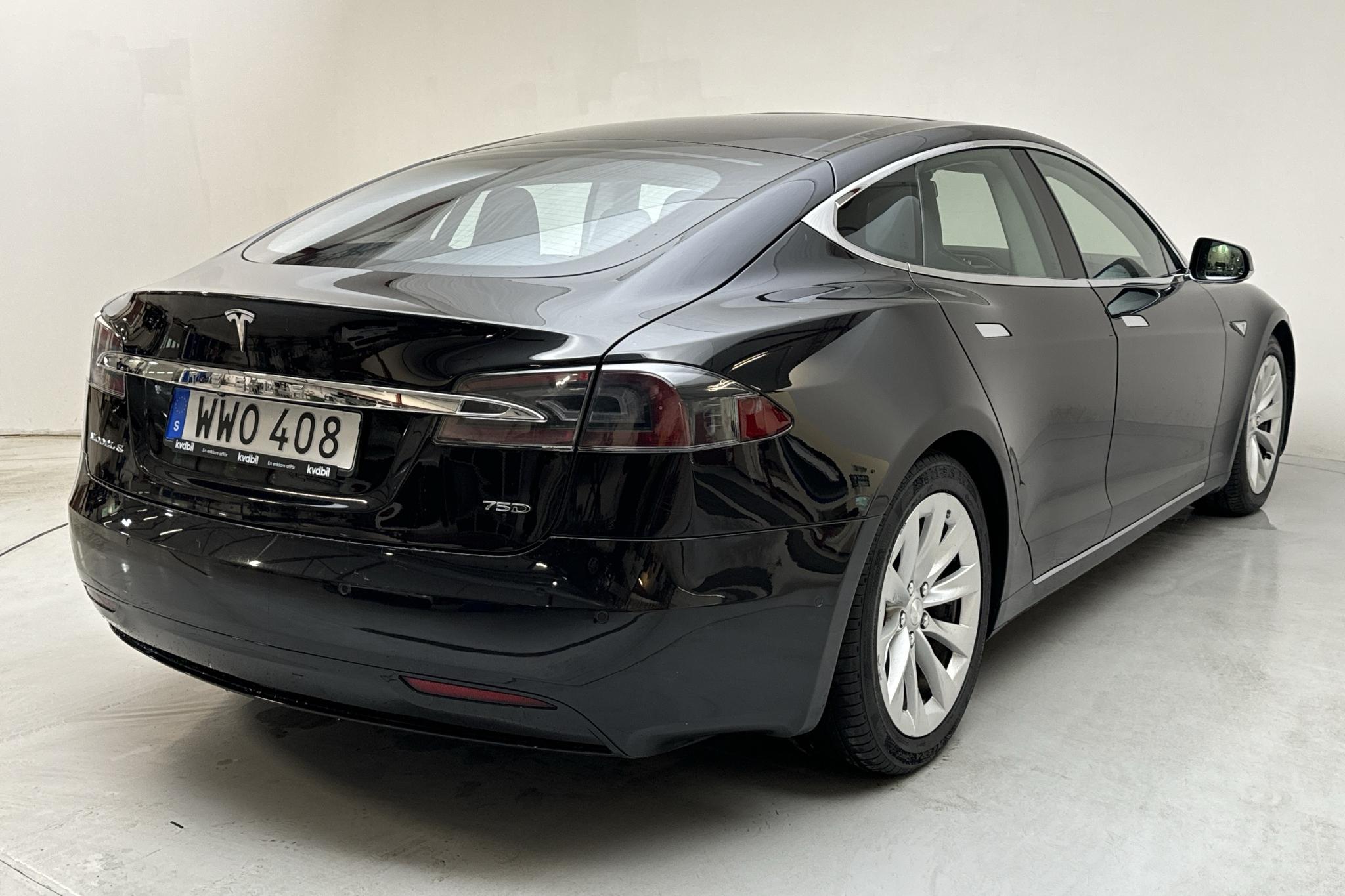 Tesla Model S 75D (525hk) - 291 590 km - Automaatne - must - 2016