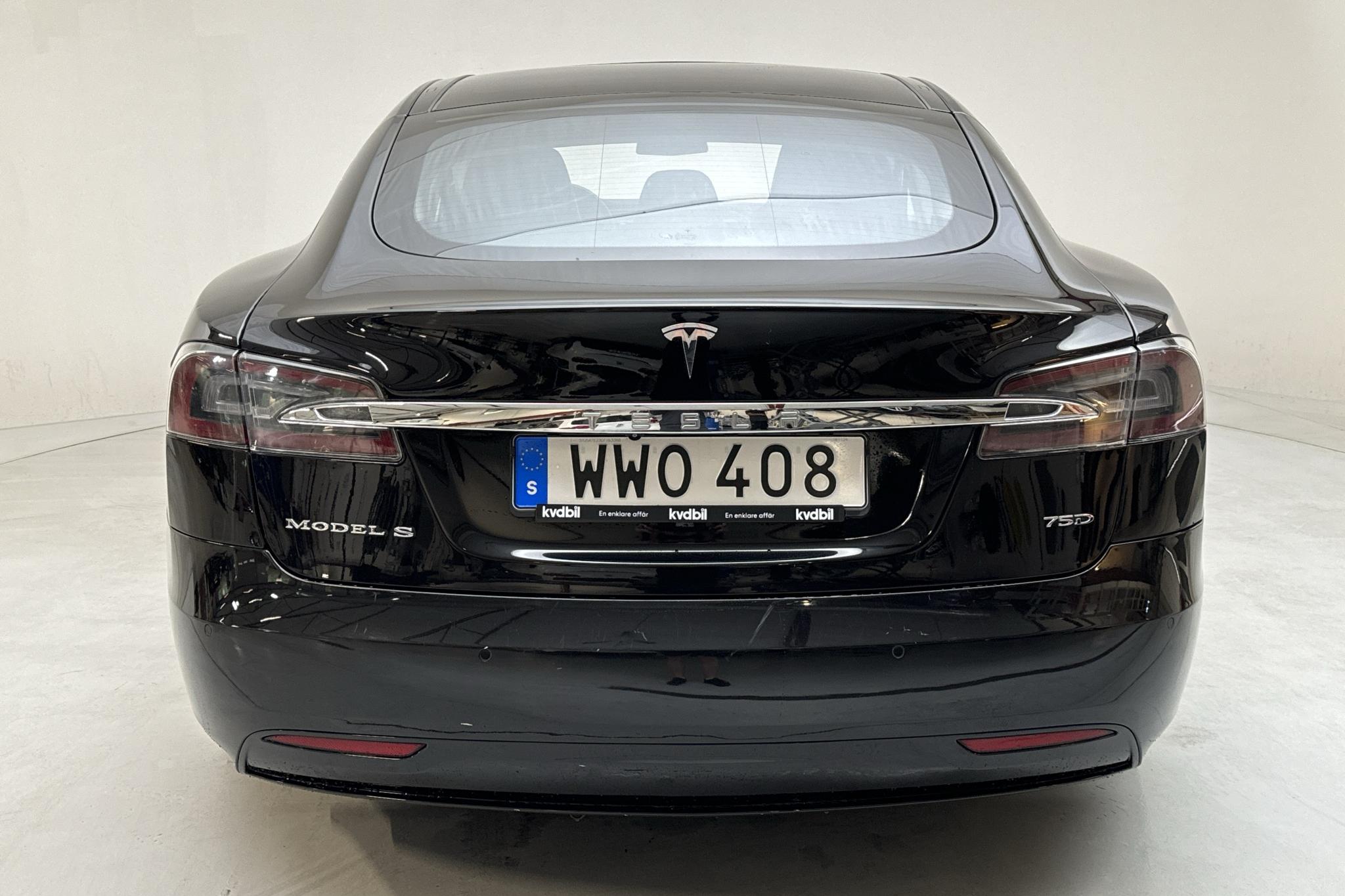 Tesla Model S 75D (525hk) - 291 590 km - Automaatne - must - 2016