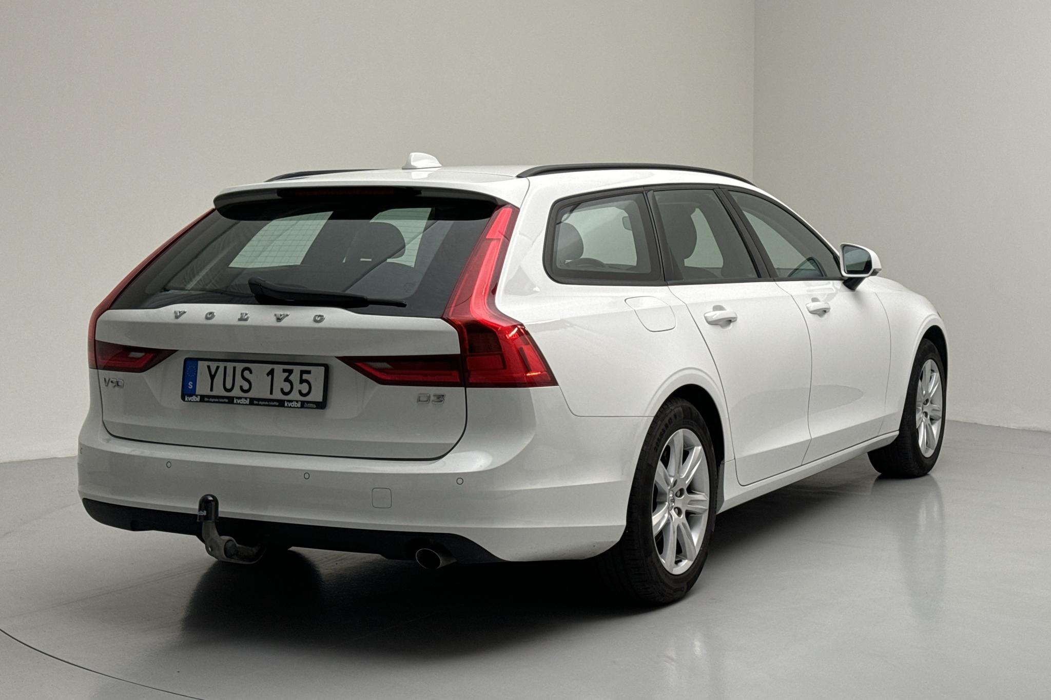 Volvo V90 D3 (150hk) - 83 060 km - Automatyczna - biały - 2018