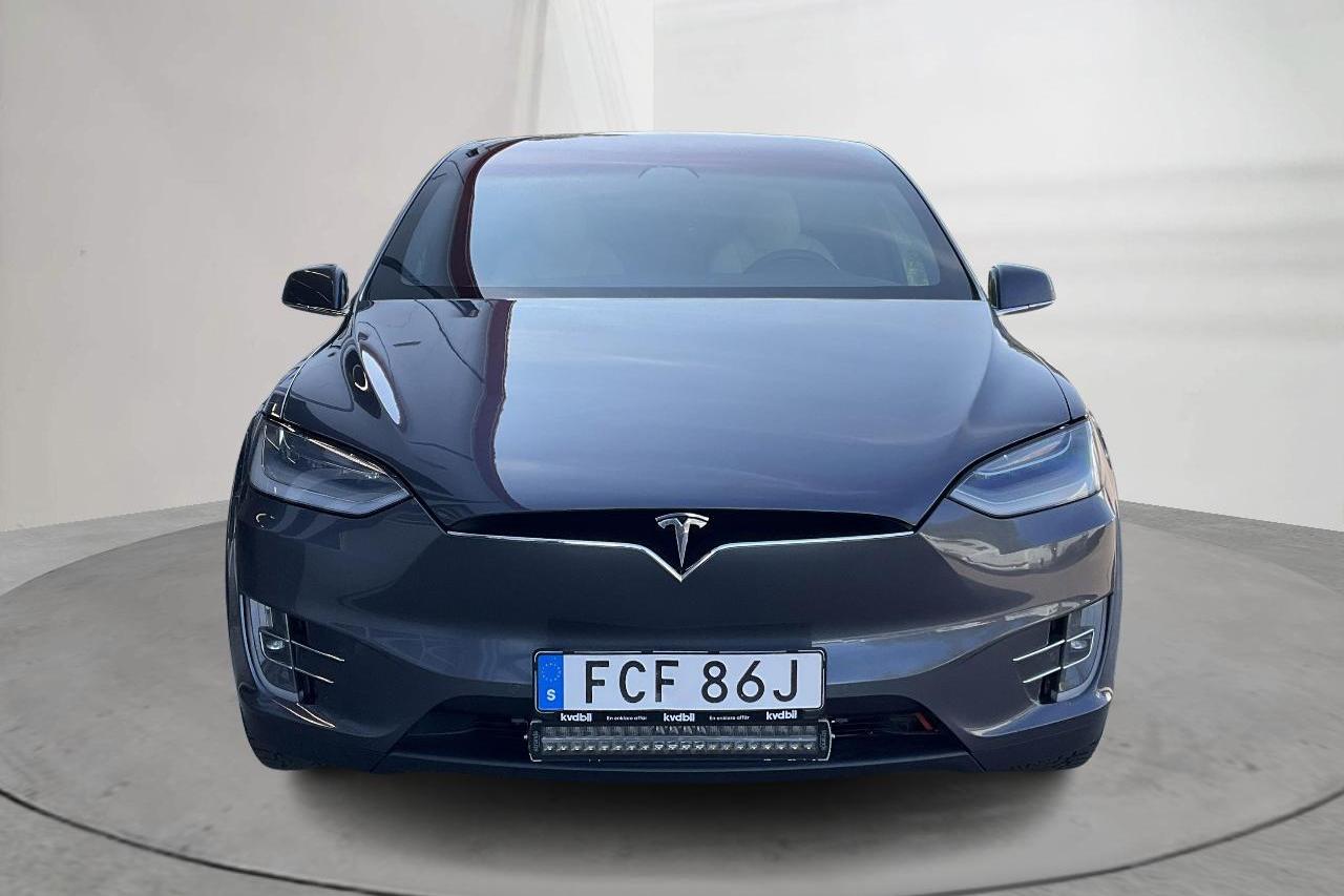 Tesla Model X Dual Motor Long Range AWD - 107 360 km - Automaattinen - harmaa - 2021