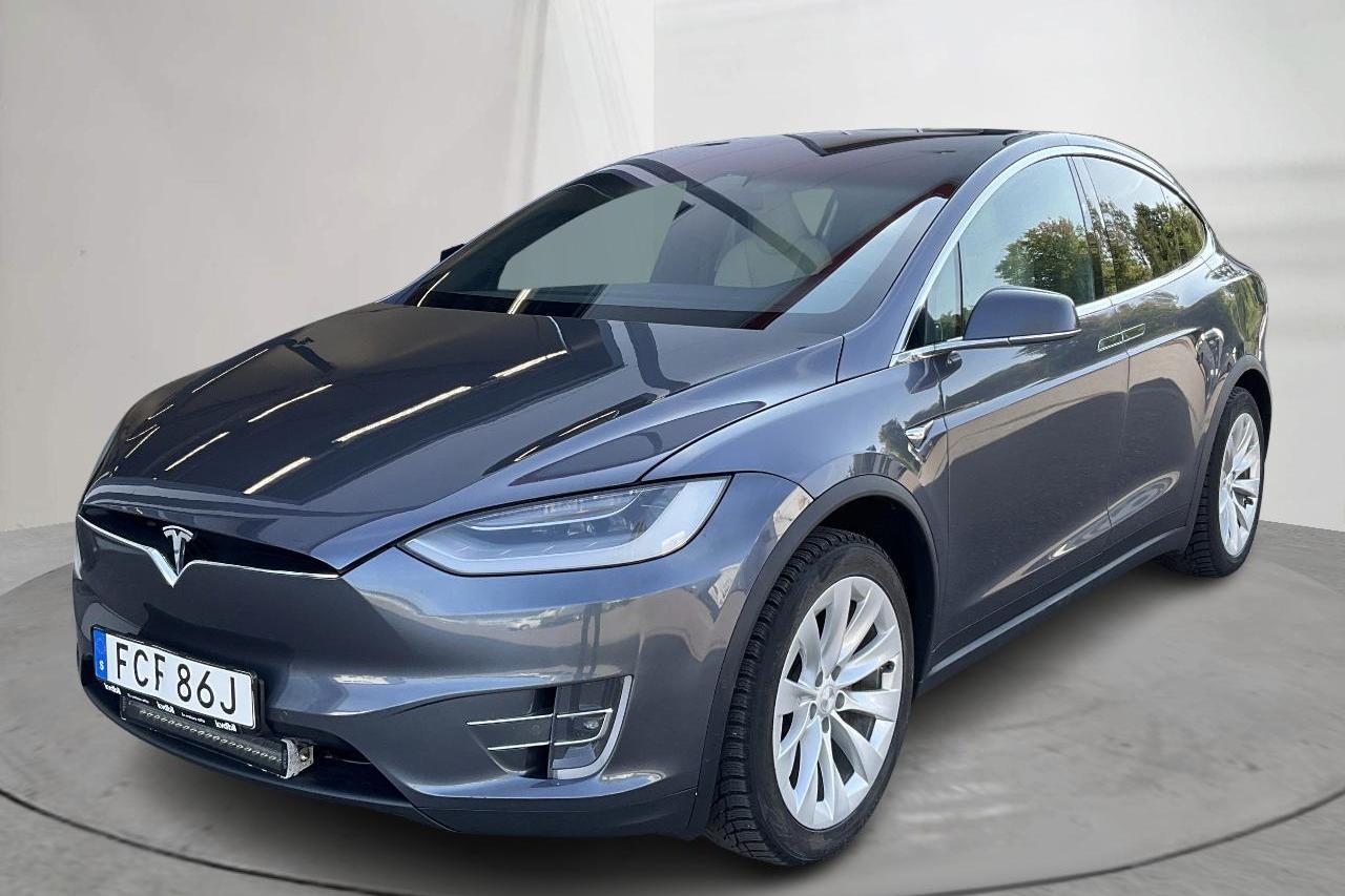 Tesla Model X Dual Motor Long Range AWD - 107 360 km - Automatyczna - szary - 2021