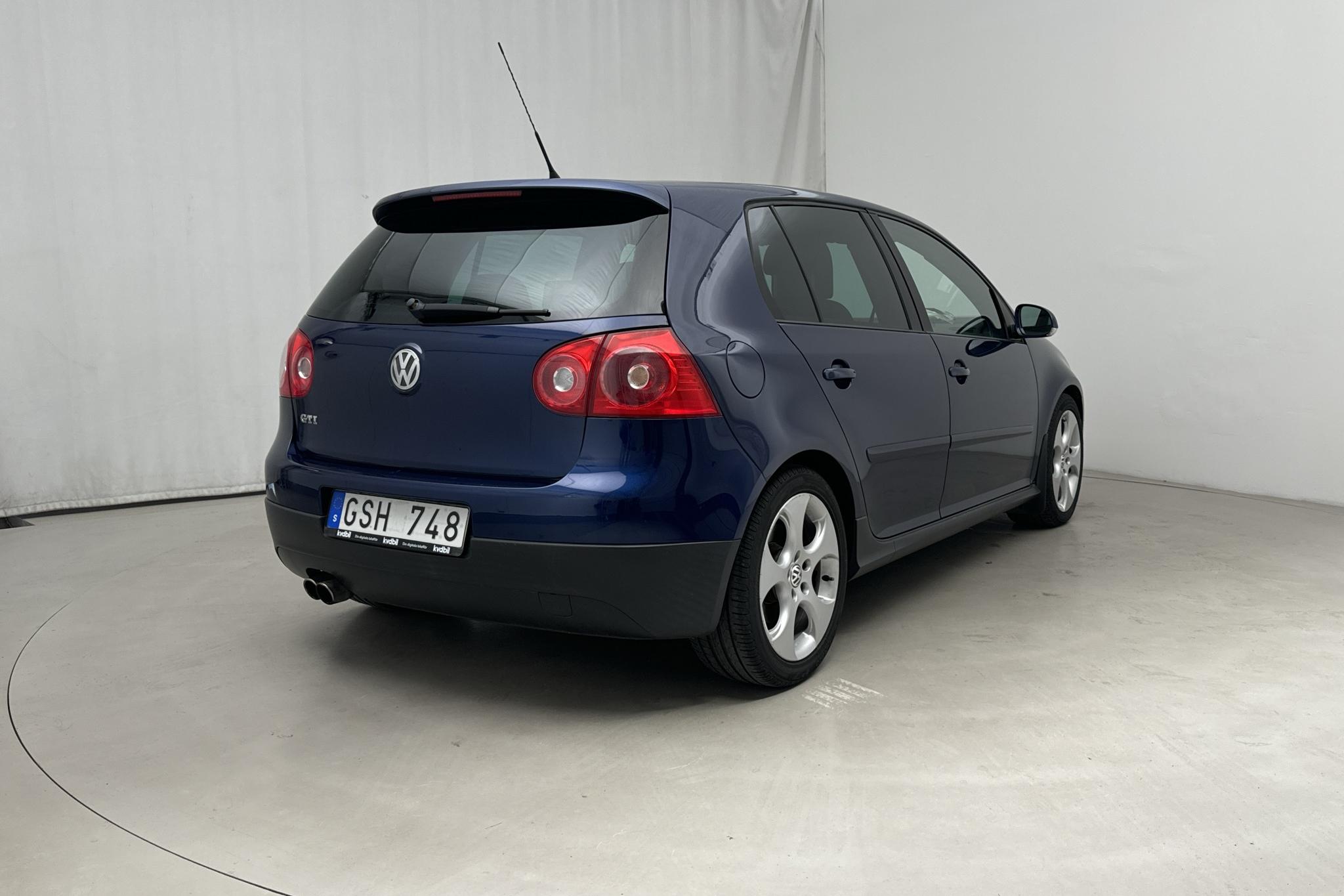 VW Golf A5 2.0 GTI 5dr (200hk) - 148 590 km - Manuaalinen - Dark Blue - 2008