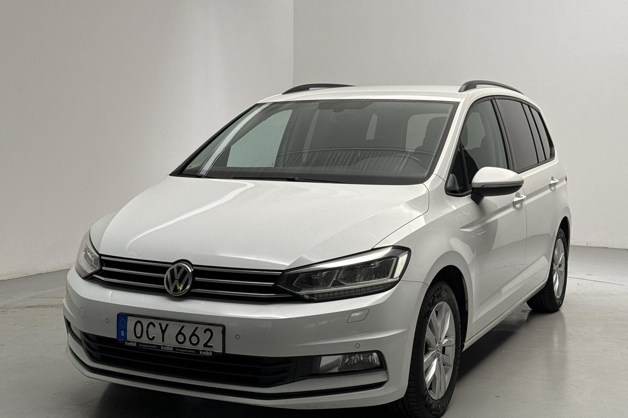 VW Touran 1.4 TSI (150hk) - 161 790 km - Manualna - biały - 2017