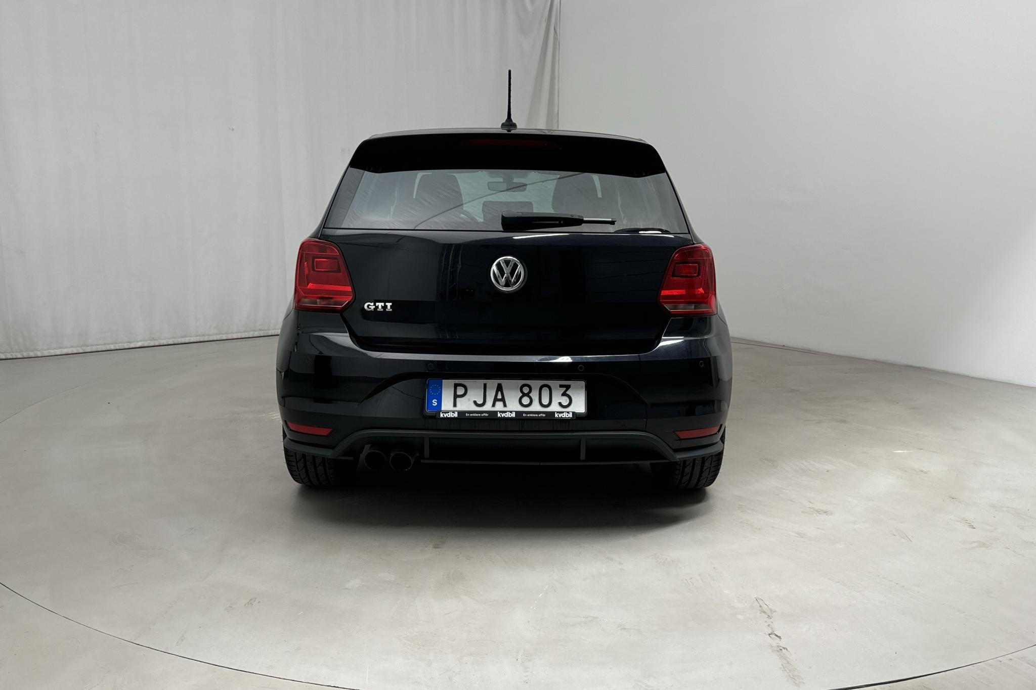 VW Polo 1.8 GTI 5dr (192hk) - 97 360 km - Automatyczna - czarny - 2017