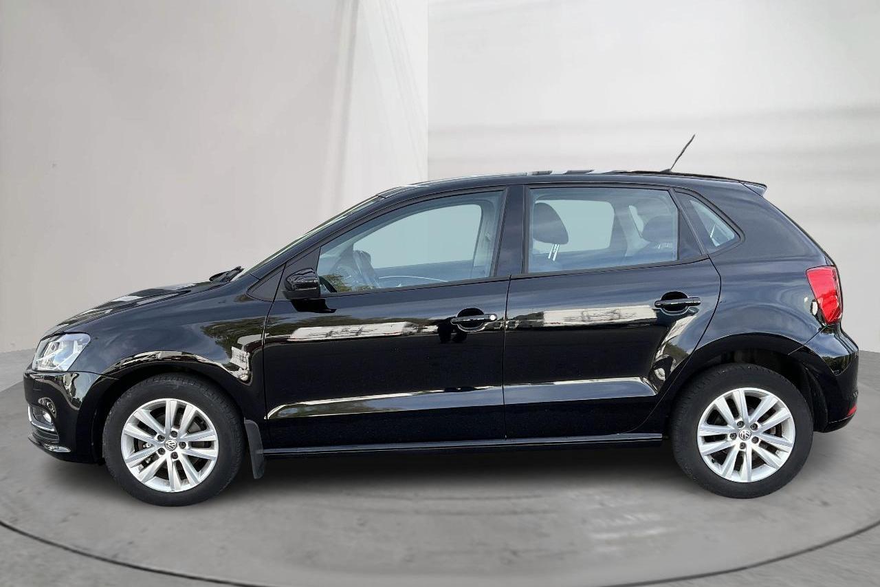 VW Polo 1.2 TSI 5dr (90hk) - 68 250 km - Käsitsi - must - 2017