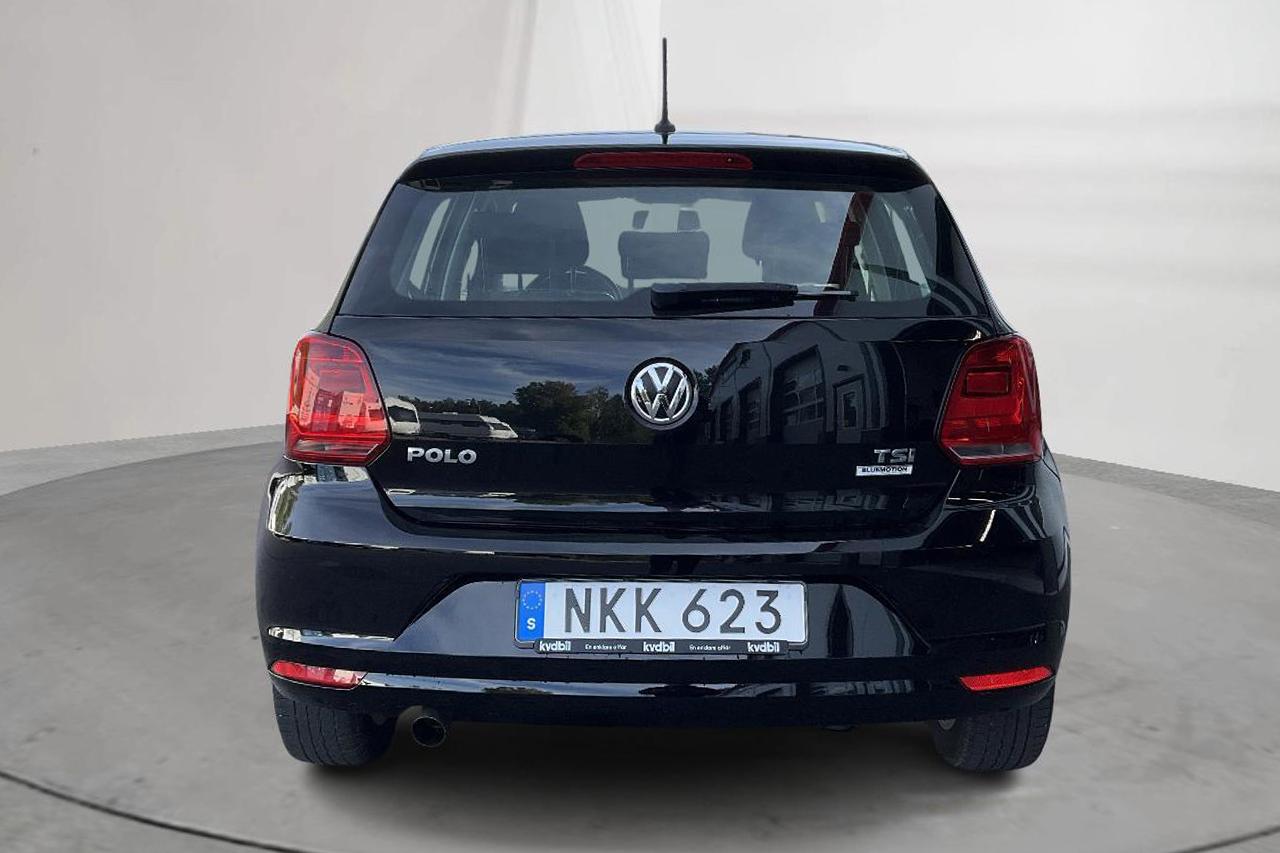 VW Polo 1.2 TSI 5dr (90hk) - 68 250 km - Käsitsi - must - 2017