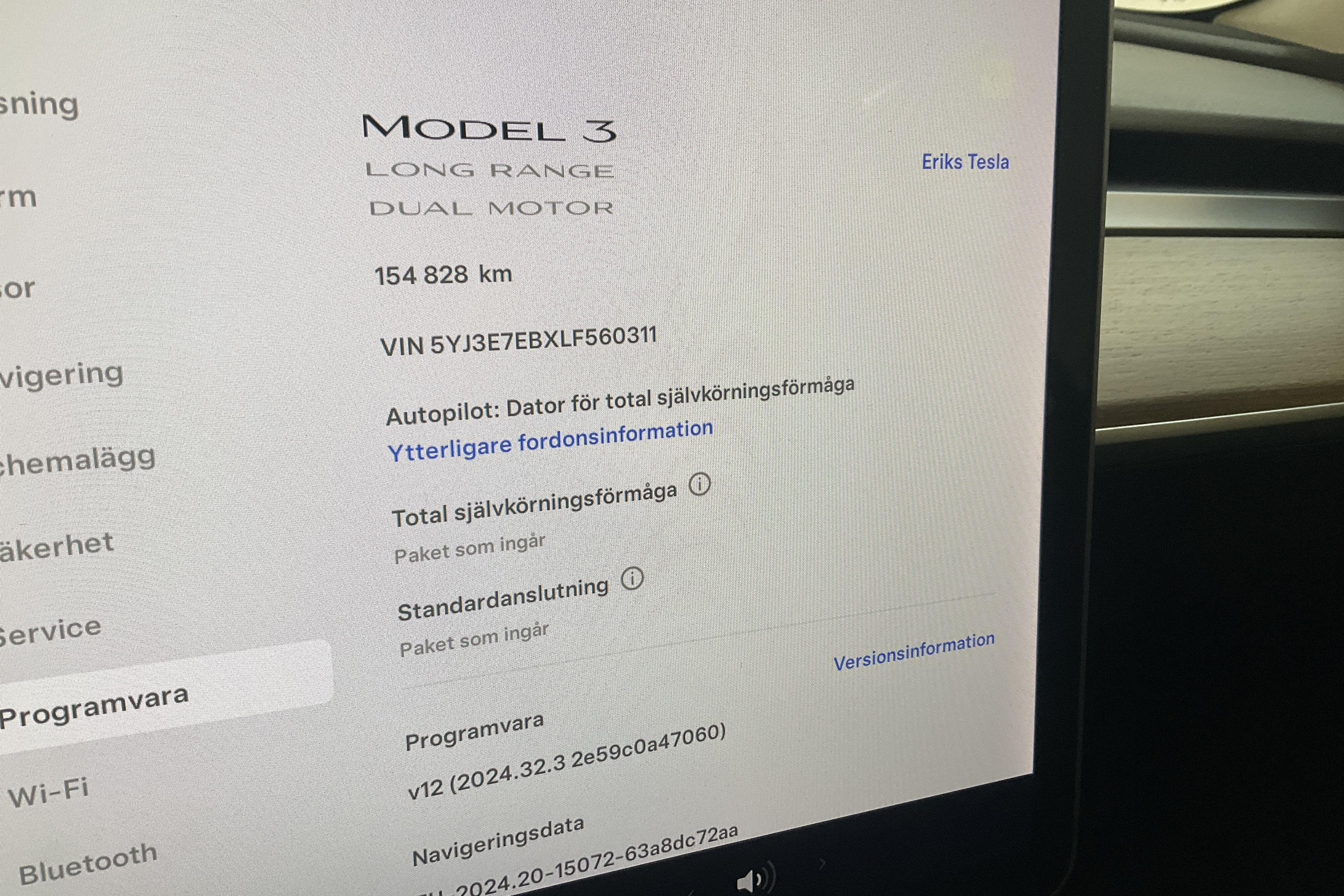 Tesla Model 3 Long Range Dual Motor AWD - 154 820 km - Automaattinen - harmaa - 2020