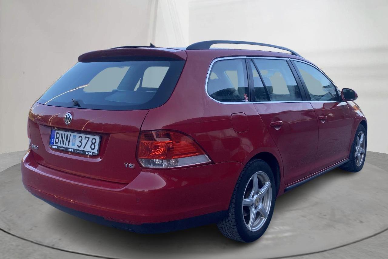 VW Golf A5 Variant 1.4 TSI (140hk) - 191 240 km - Manuaalinen - punainen - 2008