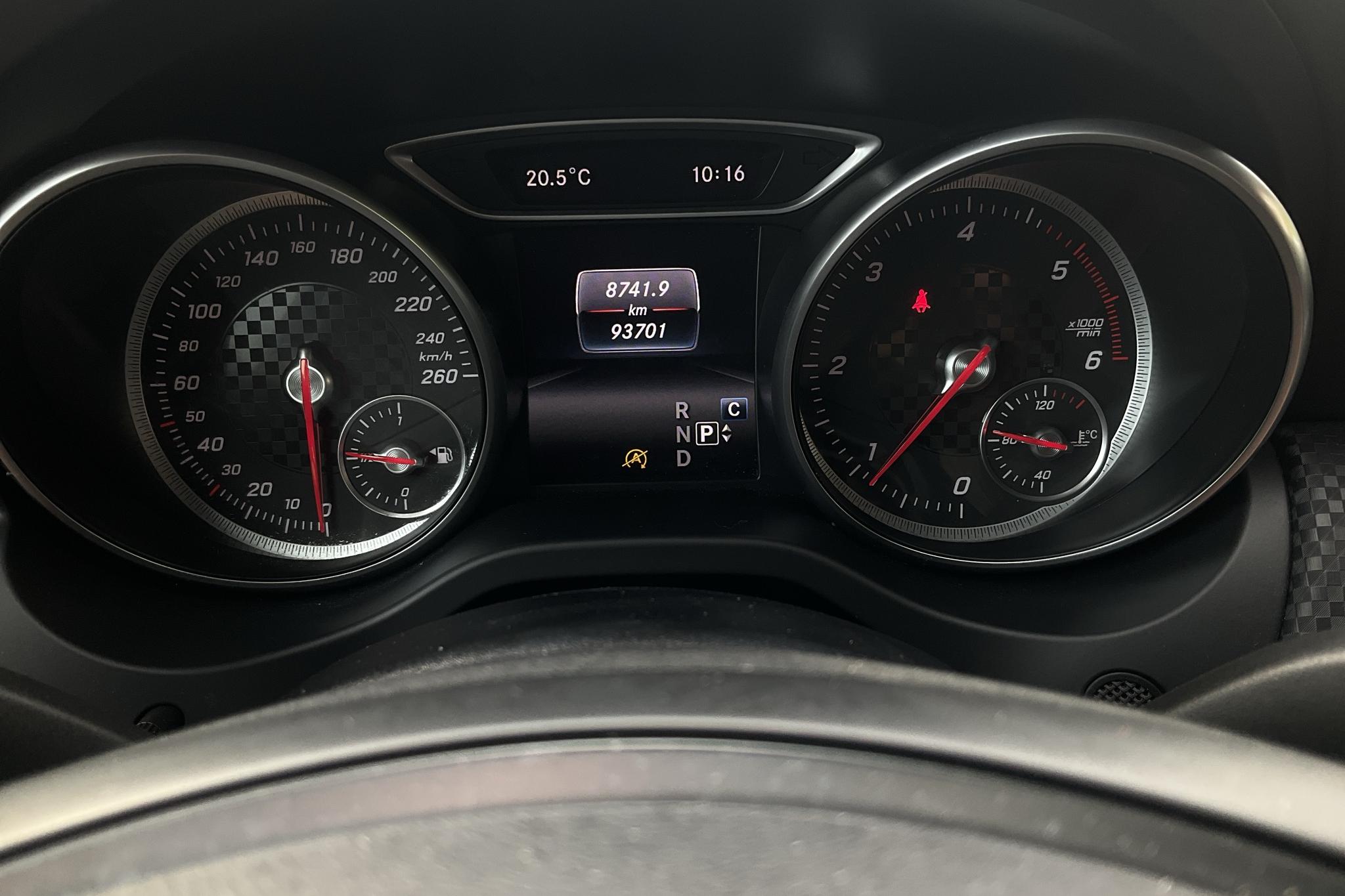 Mercedes A 180 d 5dr W176 (109hk) - 93 700 km - Automatyczna - czarny - 2017