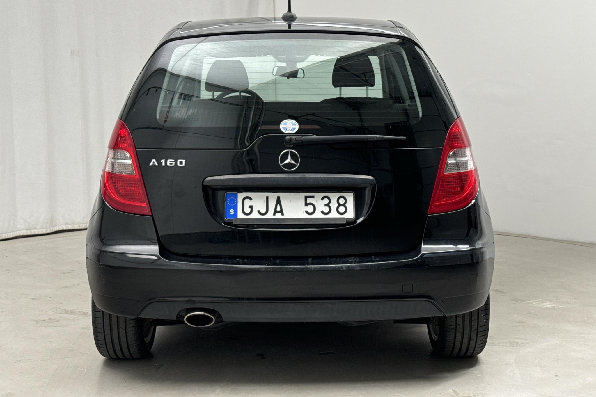 Mercedes A 160 5dr W169 (95hk) - 84 090 km - Automatyczna - czarny - 2012