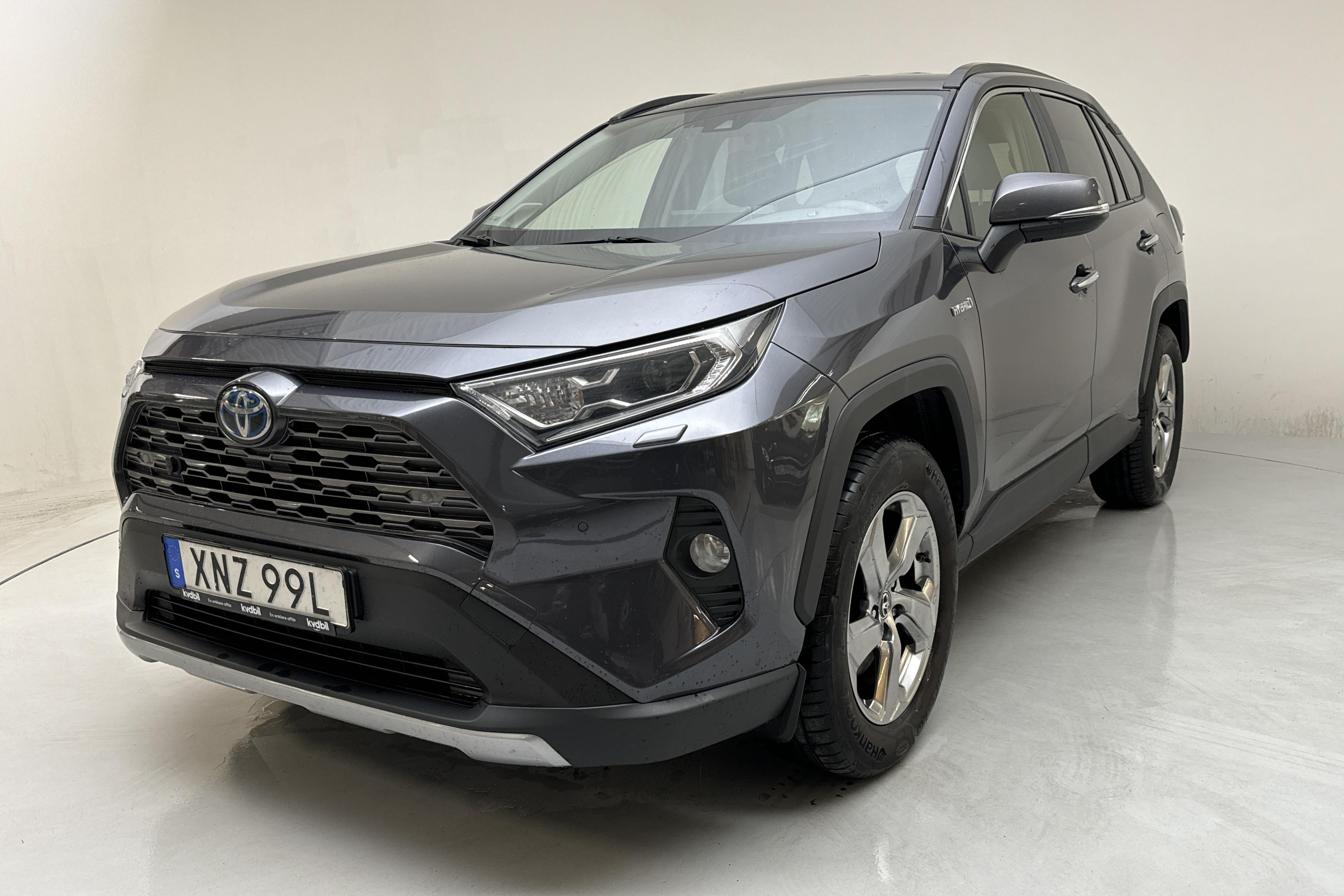 Toyota RAV4 2.5 HSD (218hk) - 253 540 km - Automaattinen - Dark Grey - 2019