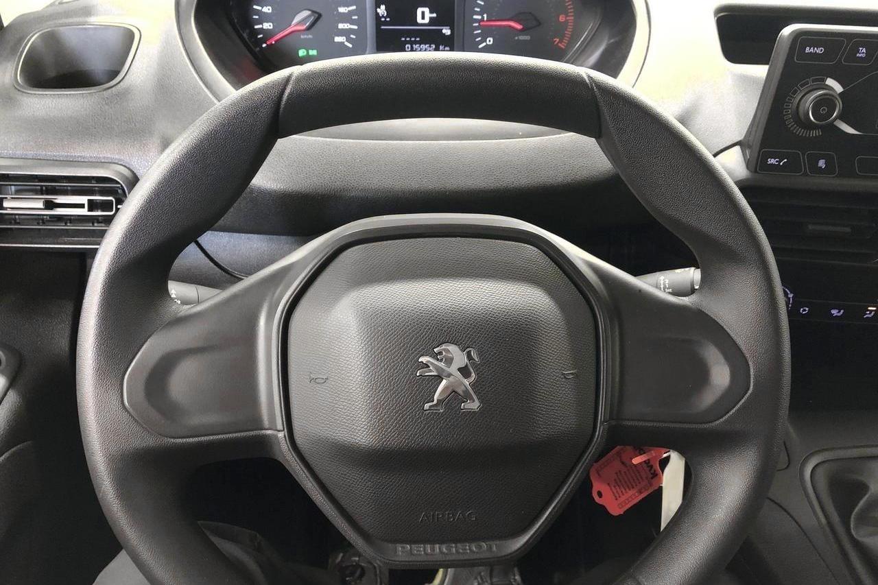 Peugeot Partner 1.5 HDI Skåp (100hk) - 15 950 km - Manuaalinen - valkoinen - 2020