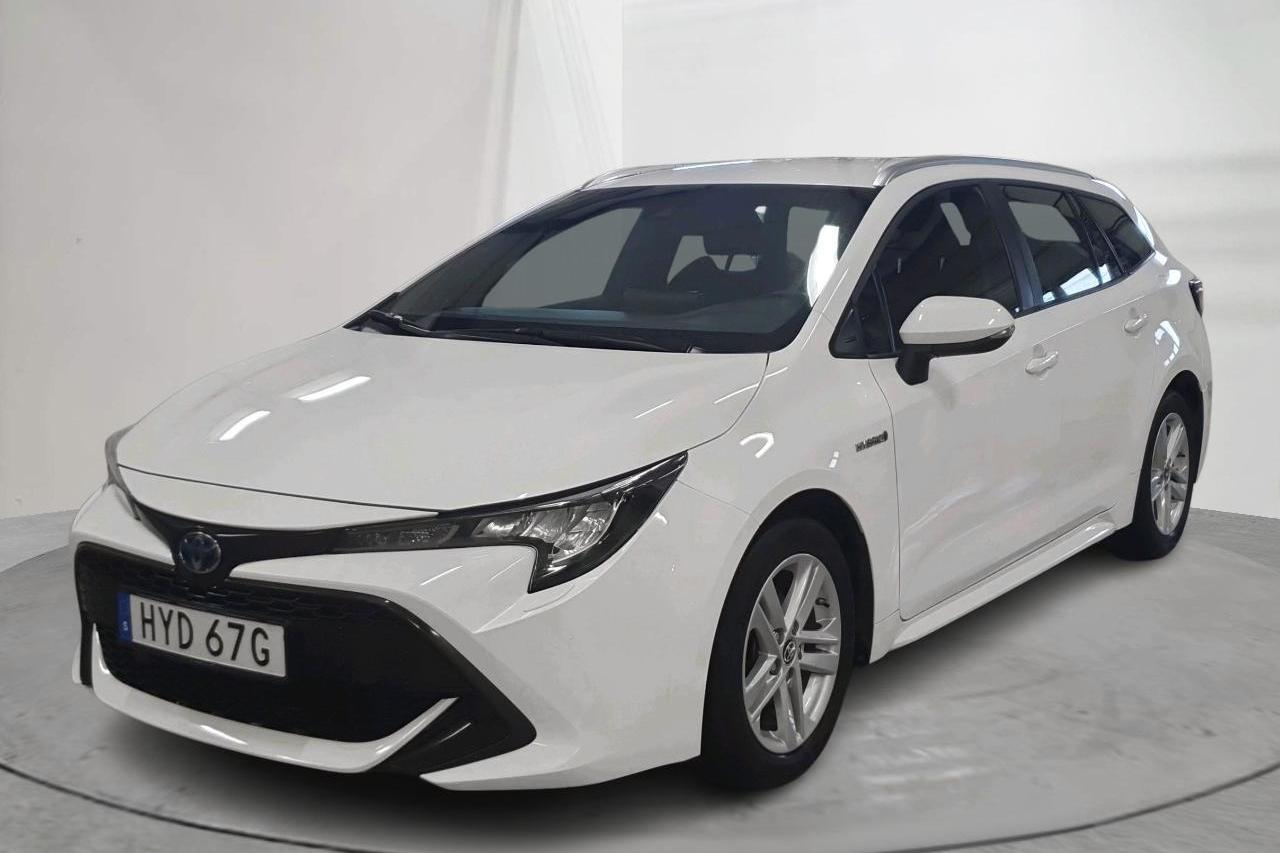 Toyota Corolla 1.8 Hybrid Touring Sports (122hk) - 70 100 km - Automatyczna - biały - 2020