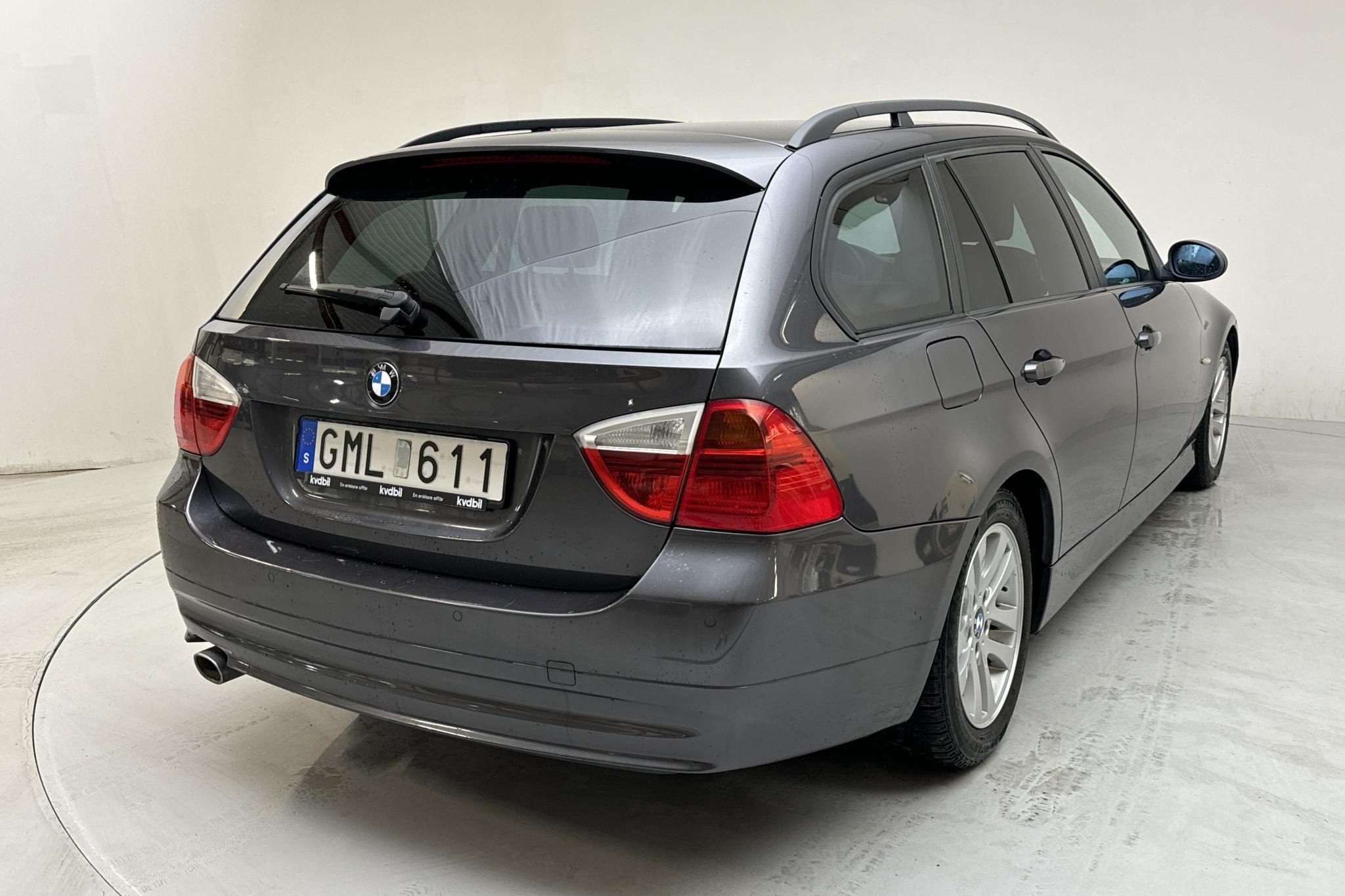 BMW 320d Touring, E91 (177hk) - 131 380 km - Automaattinen - harmaa - 2008