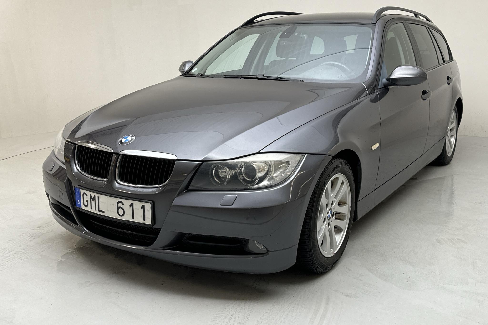 BMW 320d Touring, E91 (177hk) - 131 380 km - Automaattinen - harmaa - 2008