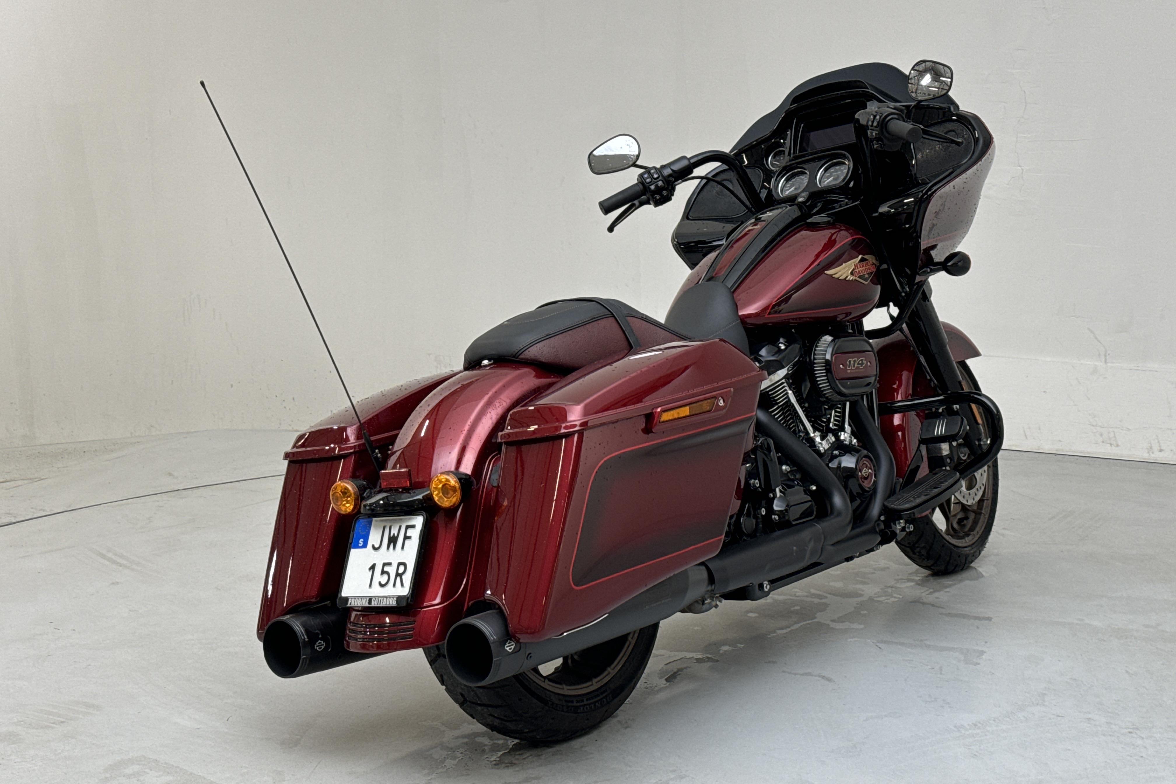 HARLEY-DAVIDSON Road Glide ANNIVERSARY Motorcykel - 1 340 km - Manual - red - 2023