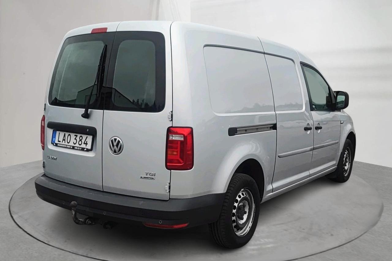 VW Caddy 1.4 TGI Maxi Skåp (110hk) - 97 850 km - Manuaalinen - hopea - 2016