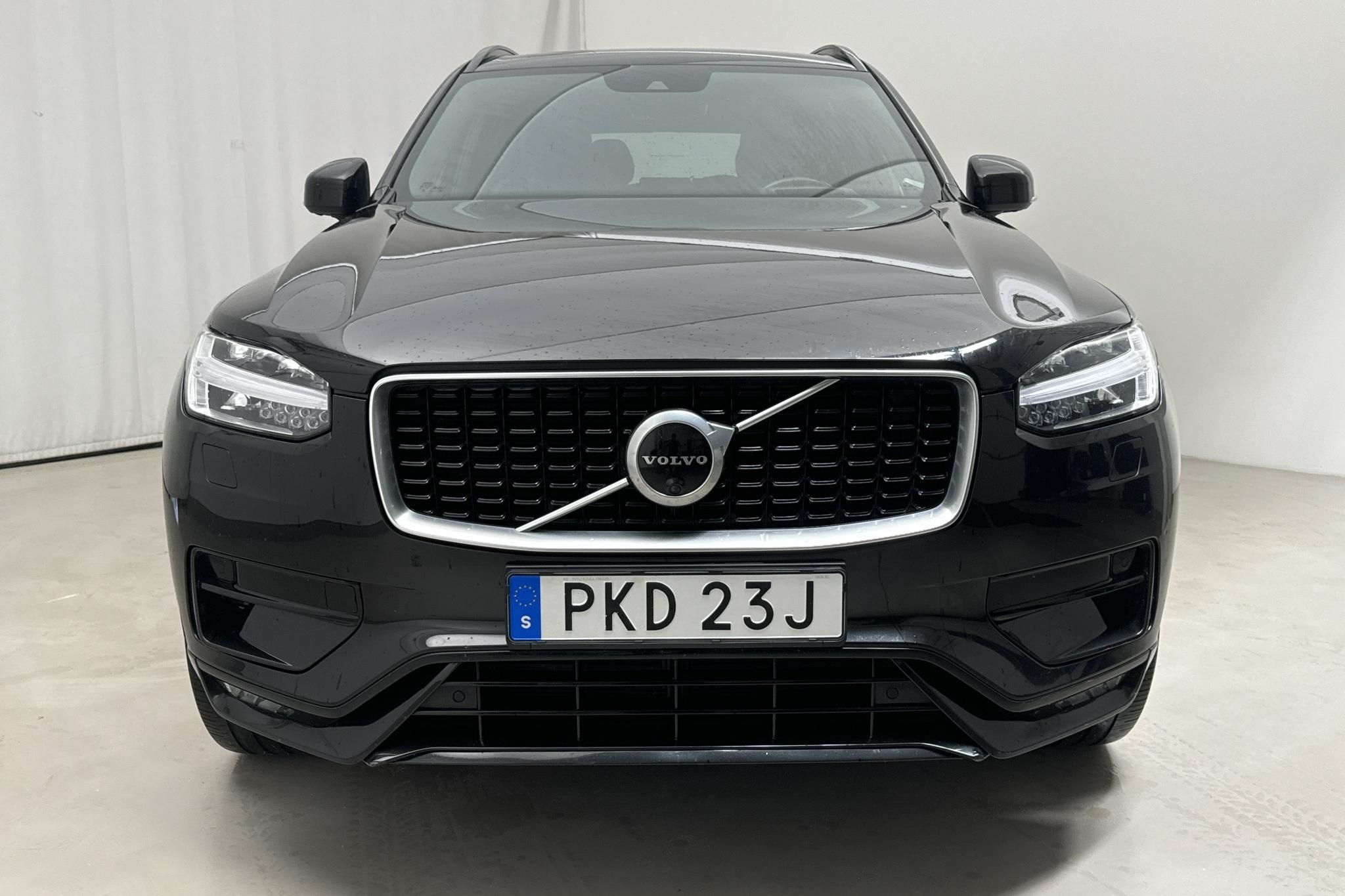 Volvo XC90 B5 Mildhybrid, Diesel AWD (235hk) - 128 610 km - Automaatne - must - 2020