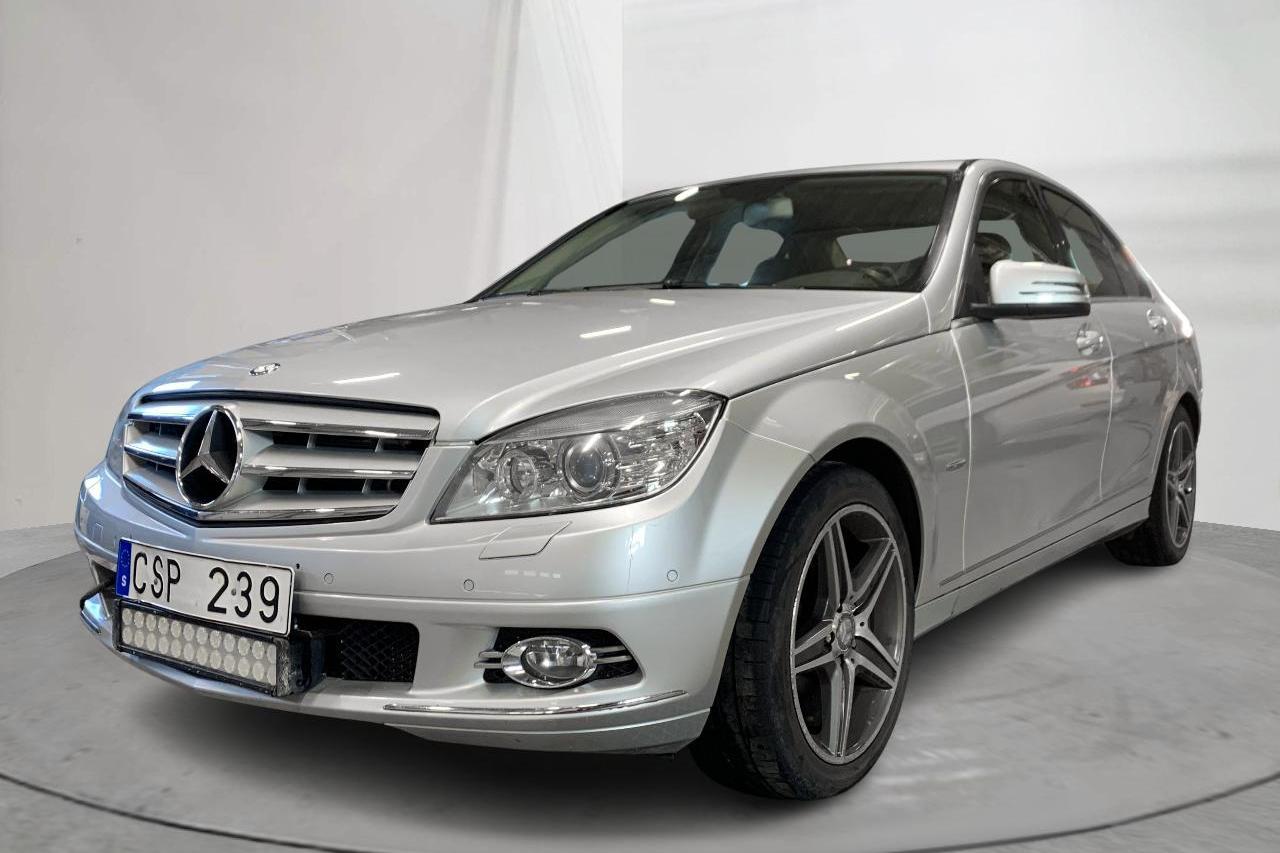 Mercedes C 180 Kompressor W204 (156hk) - 152 300 km - Automatic - silver - 2009