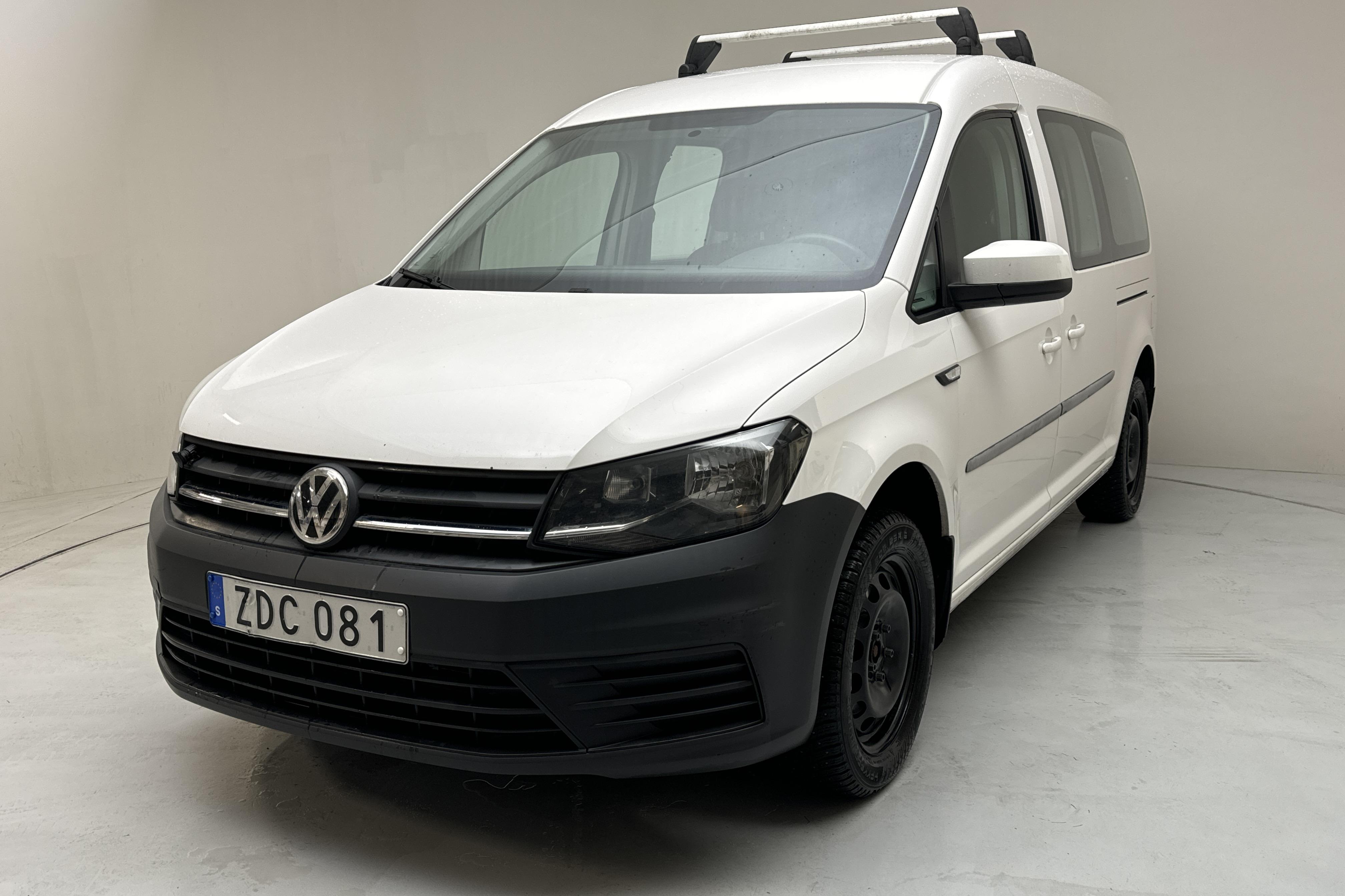 VW Caddy Life Maxi 1.4 TGI (110hk) - 13 608 mil - Manuell - vit - 2018