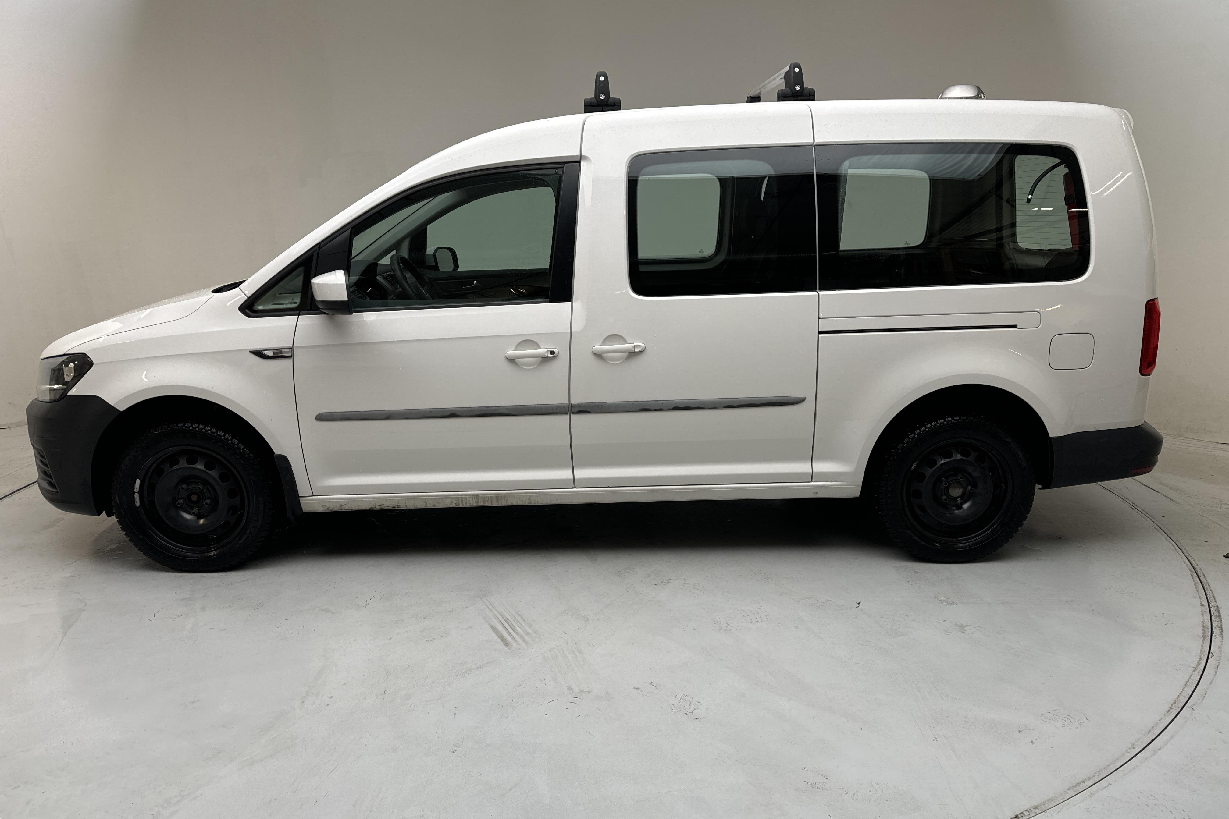 VW Caddy Life Maxi 1.4 TGI (110hk) - 13 608 mil - Manuell - vit - 2018