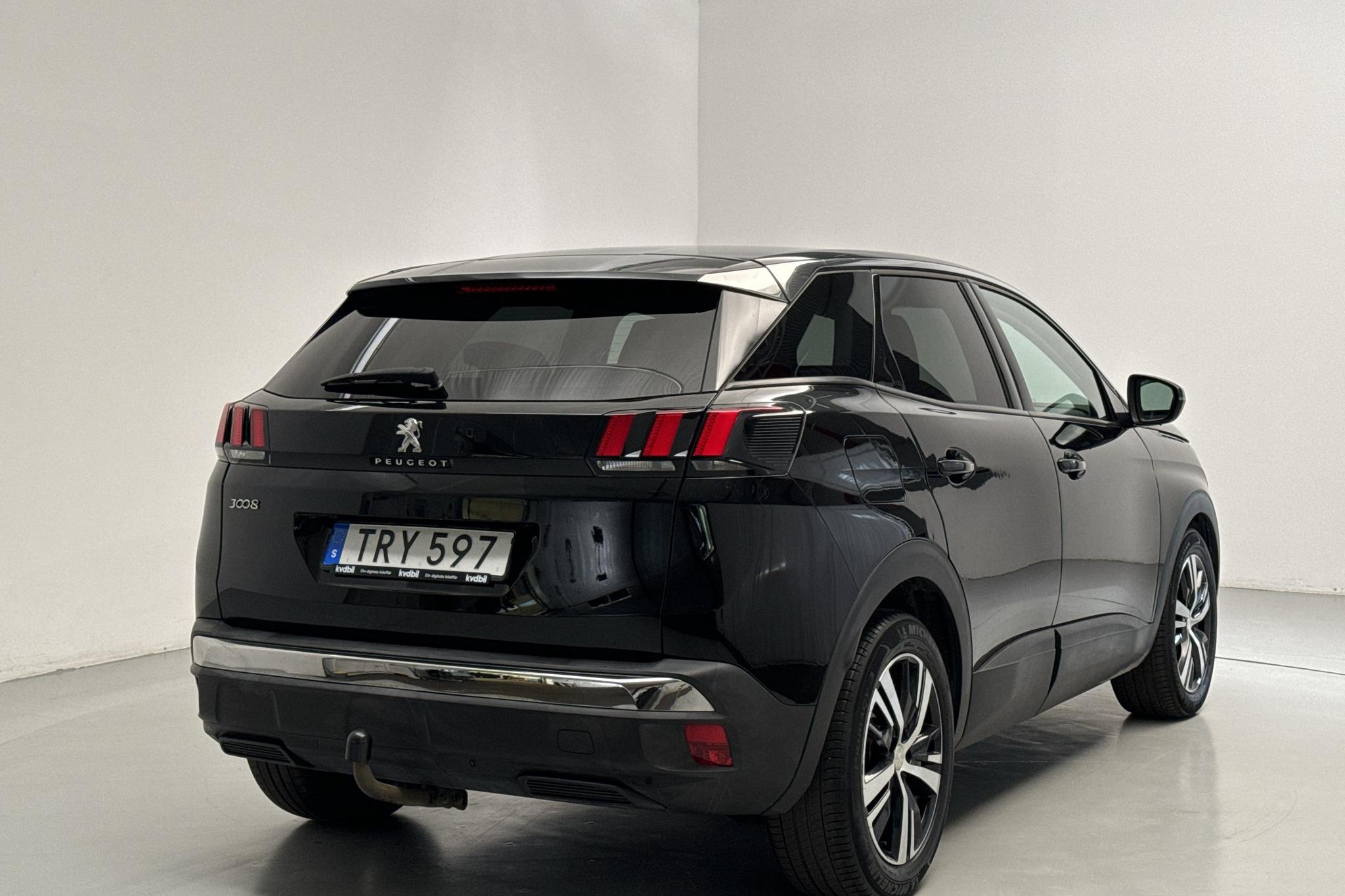 Peugeot 3008 1.6 BlueHDi (120hk) - 97 950 km - Automatyczna - 2017