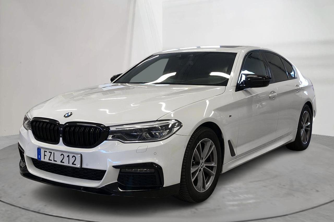 BMW 520i Sedan, G30 (184hk) - 99 300 km - Automatyczna - biały - 2019