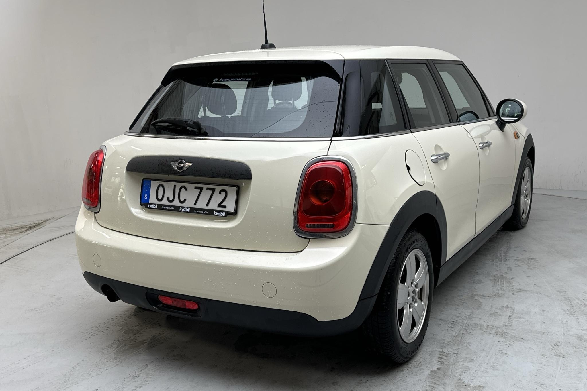 MINI One Hatch 5dr (102hk) - 109 400 km - Manuaalinen - valkoinen - 2016