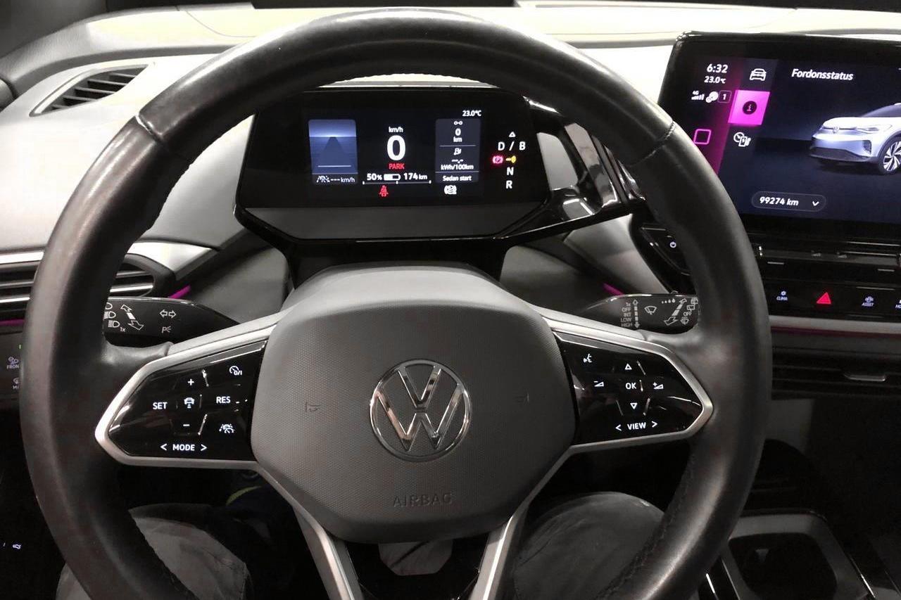 VW ID.4 77kWh (204hk) - 99 270 km - Automaatne - Dark Grey - 2021