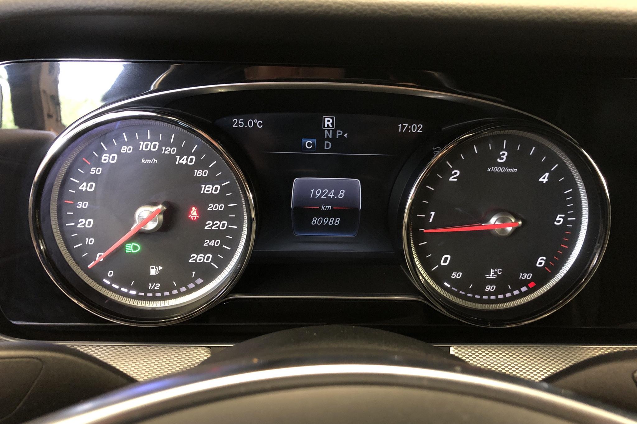 Mercedes E 220 d Sedan W213 (194hk) - 80 980 km - Automatyczna - srebro - 2017