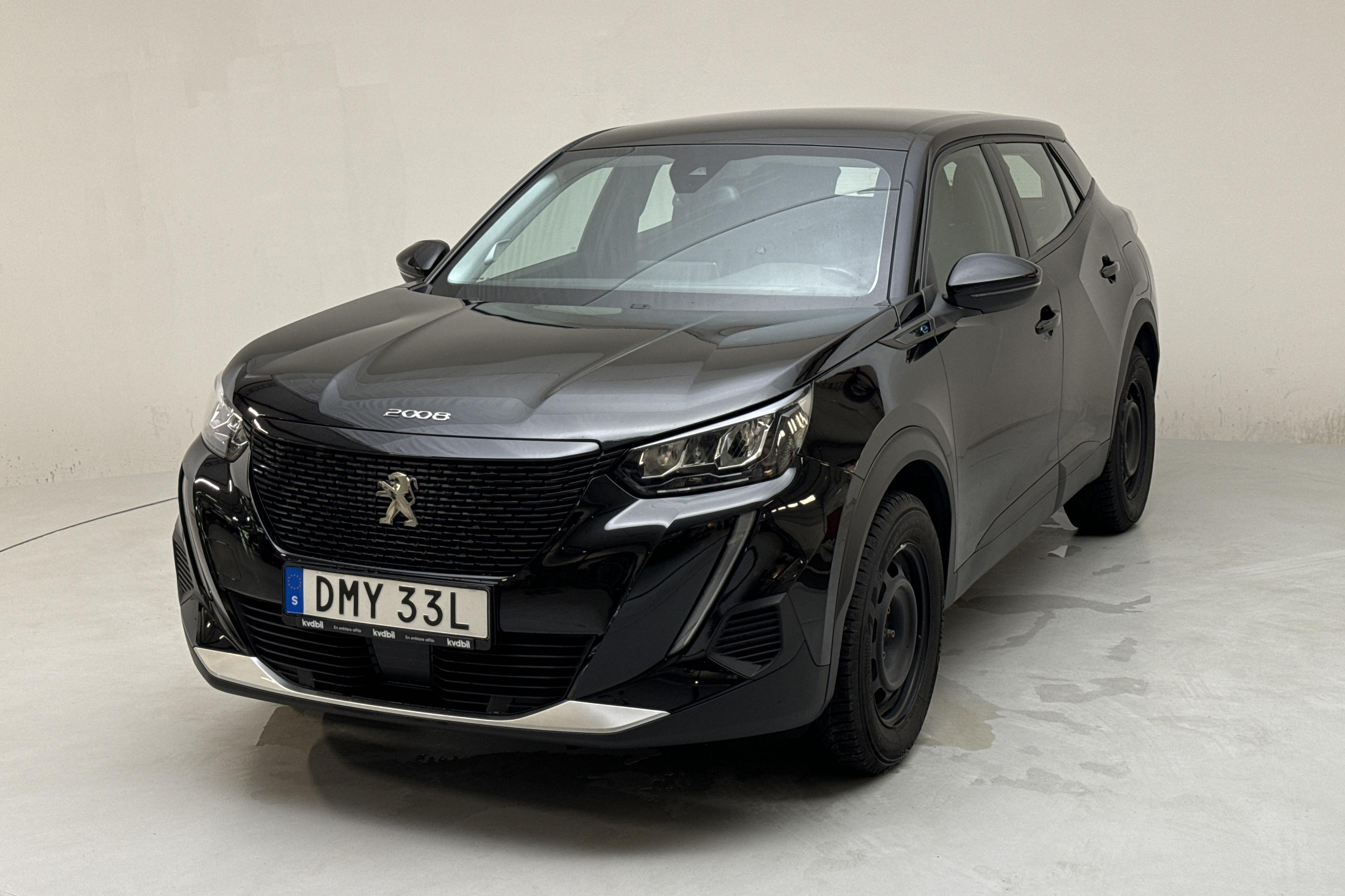 Peugeot e-2008 50 kWh (136hk) - 33 810 km - Automatic - black - 2022