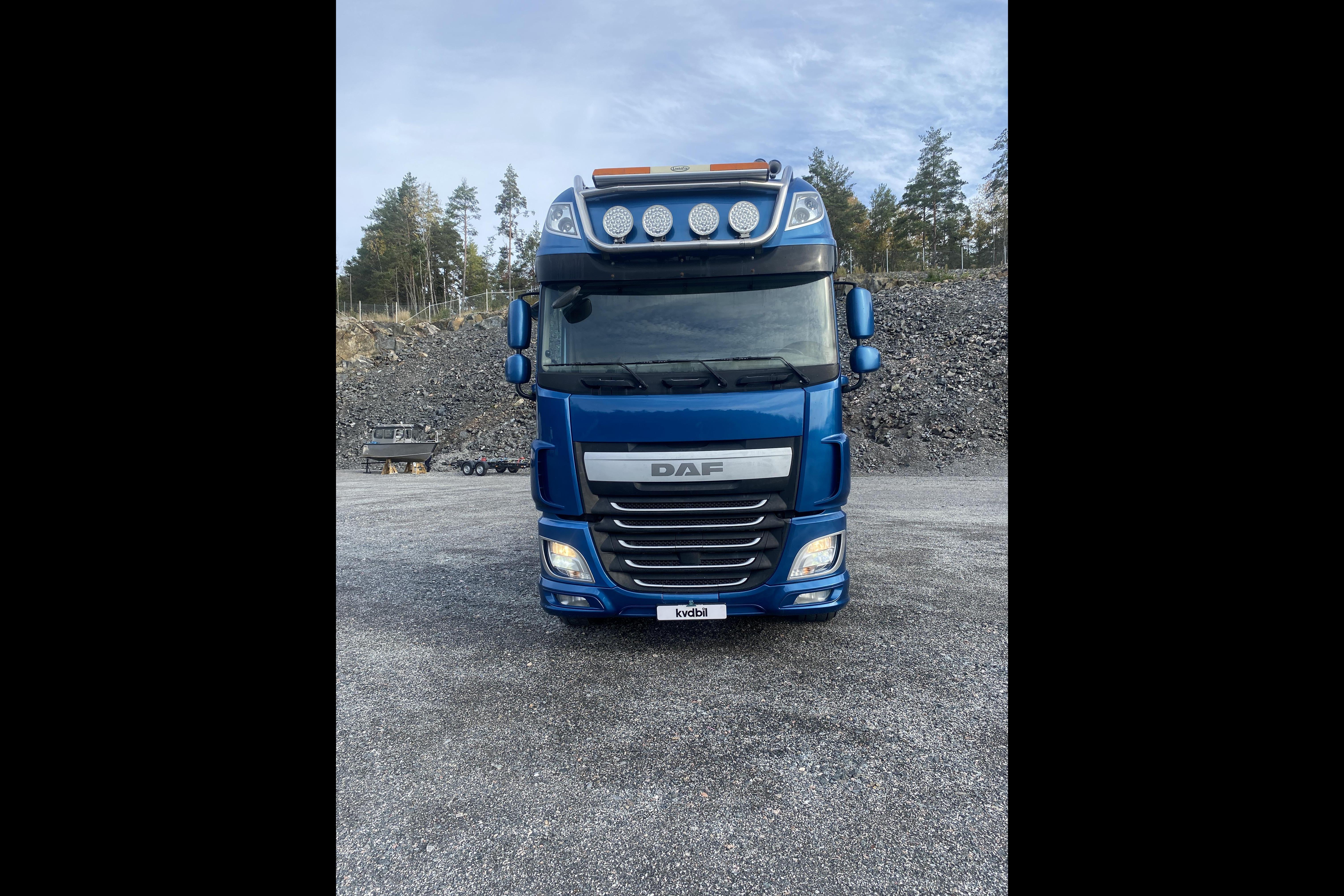 DAF FTS XF510Z - 713 028 km - Automatyczna - niebieski - 2014