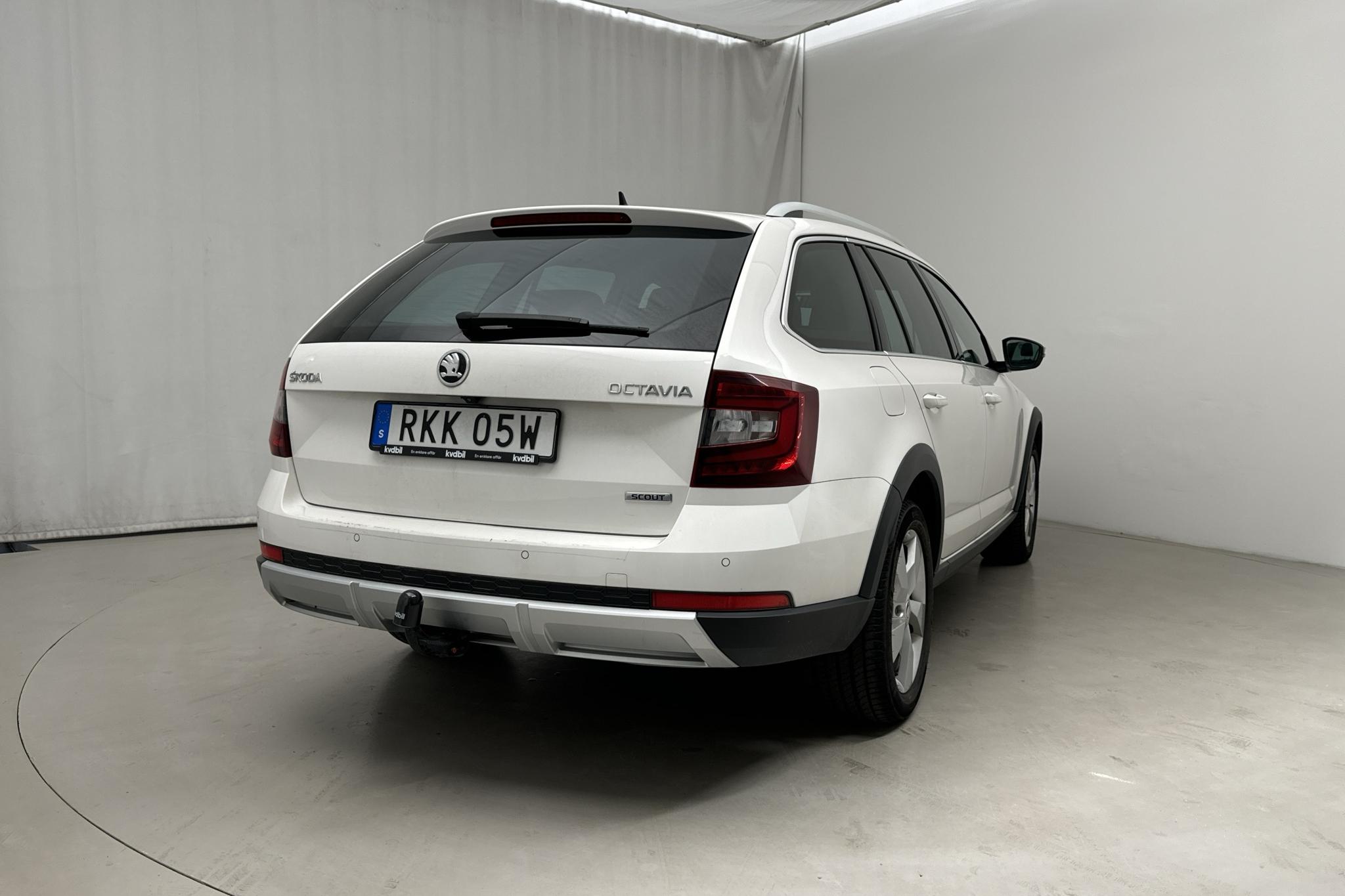 Skoda Octavia Scout II 2.0 TDI 4X4 (184hk) - 126 290 km - Automaatne - valge - 2020