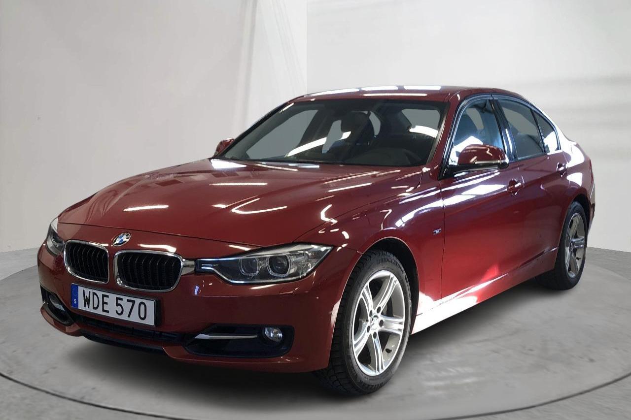 BMW 335i xDrive Sedan, F30 (306hk) - 173 060 km - Käsitsi - punane - 2013