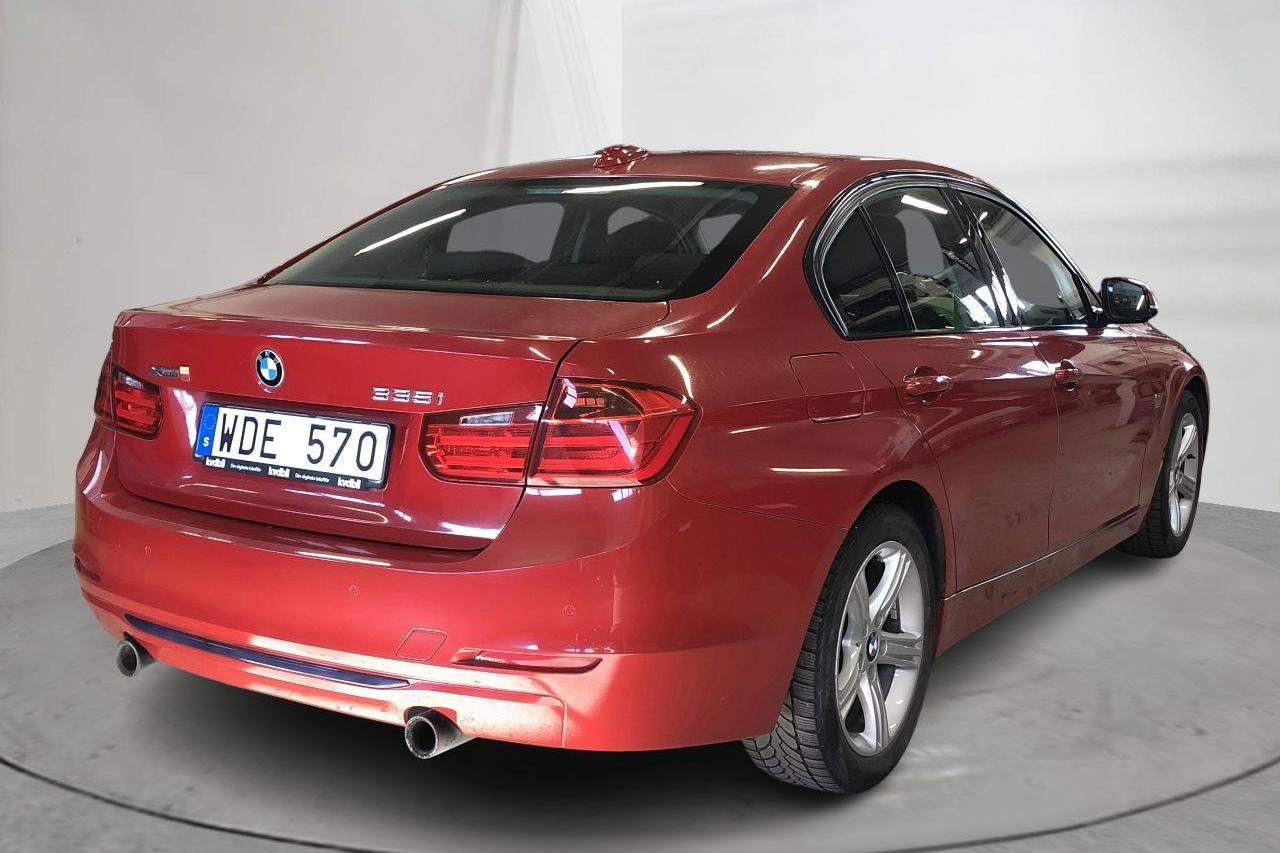 BMW 335i xDrive Sedan, F30 (306hk) - 17 306 mil - Manuell - röd - 2013