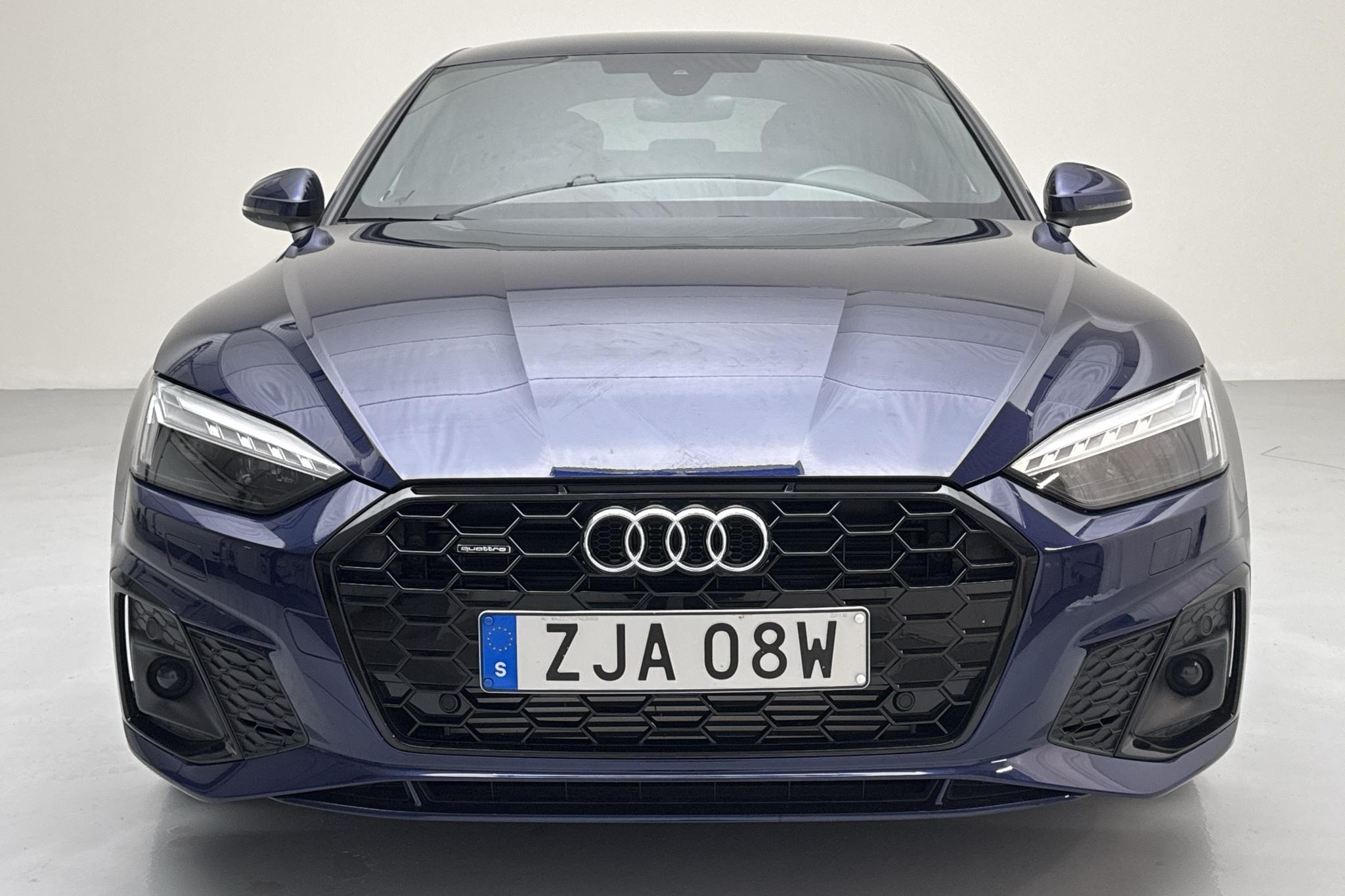 Audi A5 Sportback 45 TFSI quattro LCI (265hk) - 10 260 km - Automatic - blue - 2023