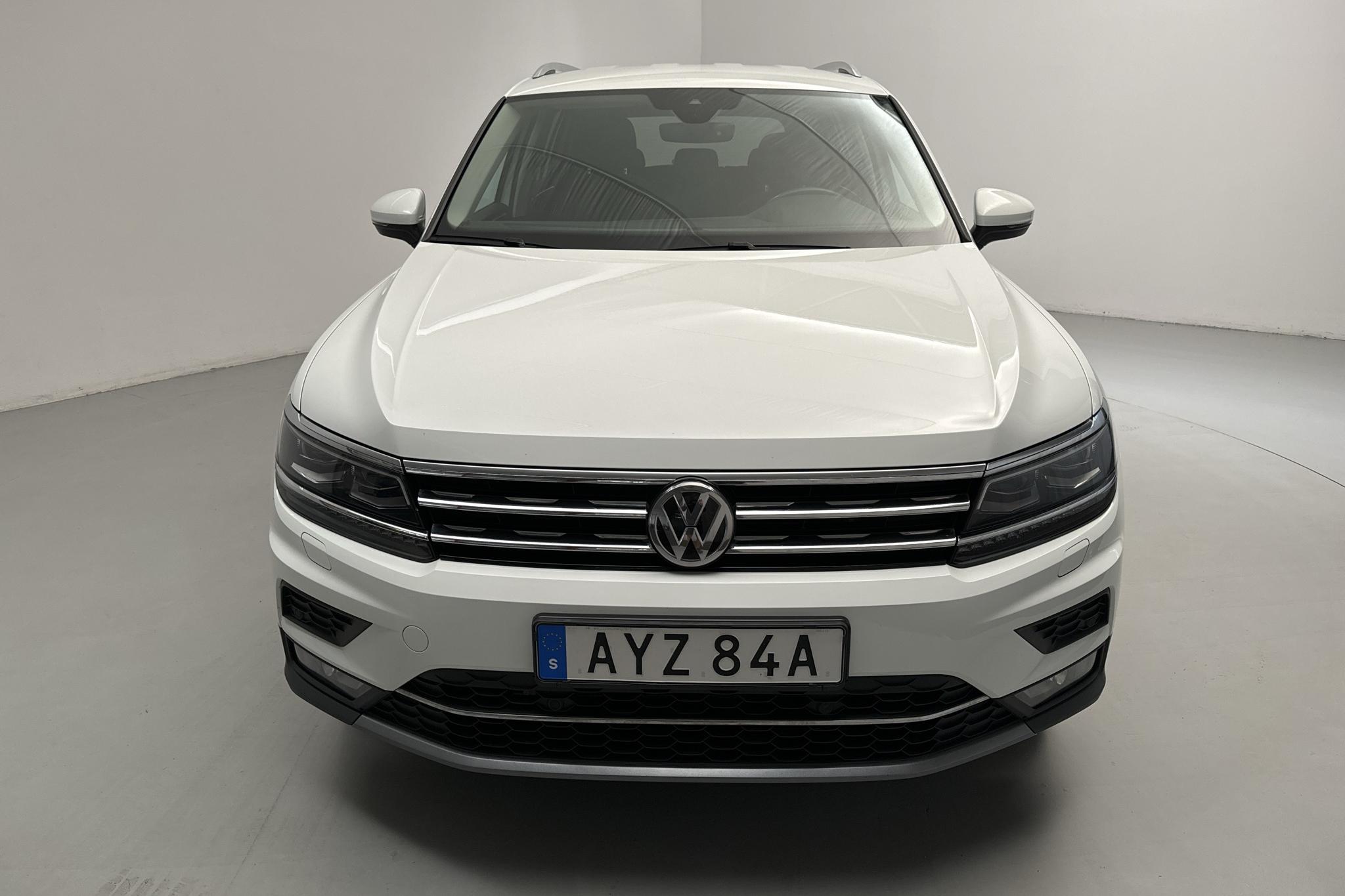 VW Tiguan Allspace 2.0 TDI 4MOTION (190hk) - 56 450 km - Automatyczna - biały - 2019