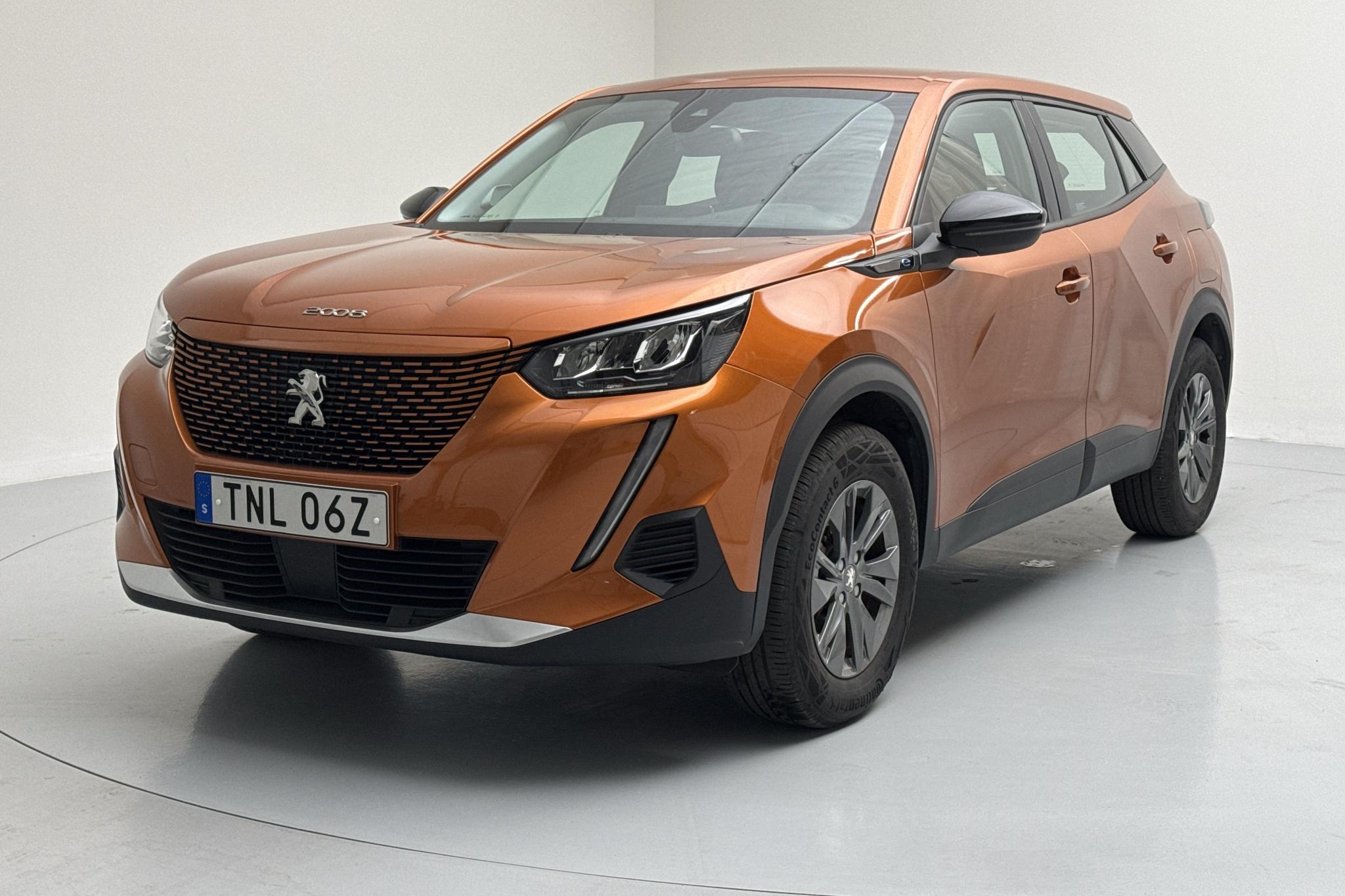 Peugeot e-2008 50 kWh (136hk) - 24 990 km - Automaattinen - oranssi - 2022