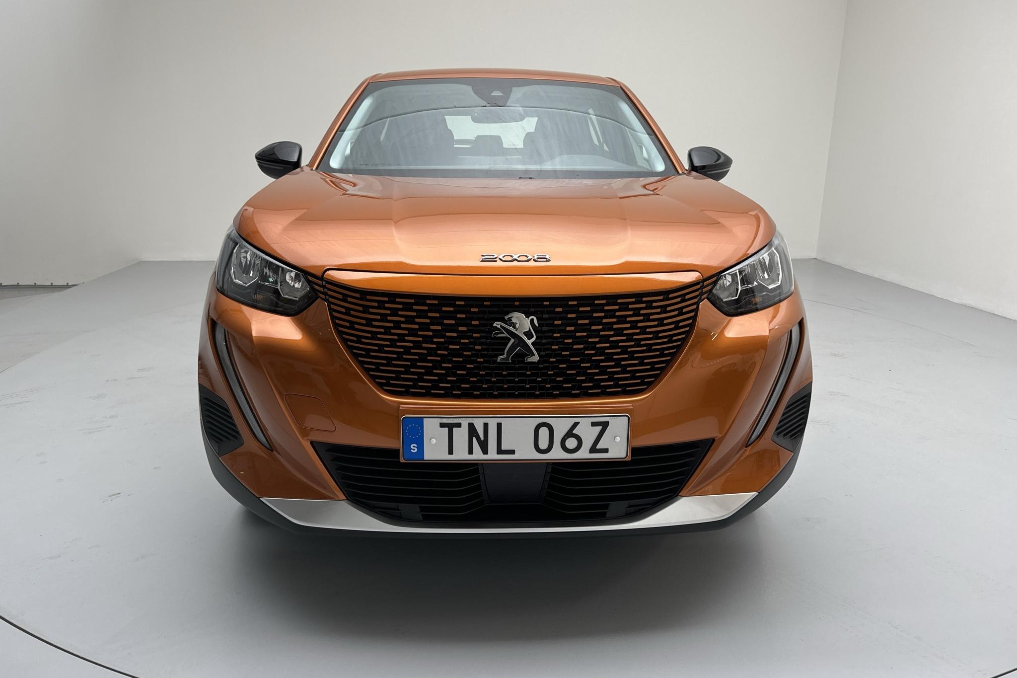 Peugeot e-2008 50 kWh (136hk) - 24 990 km - Automaatne - oranž - 2022