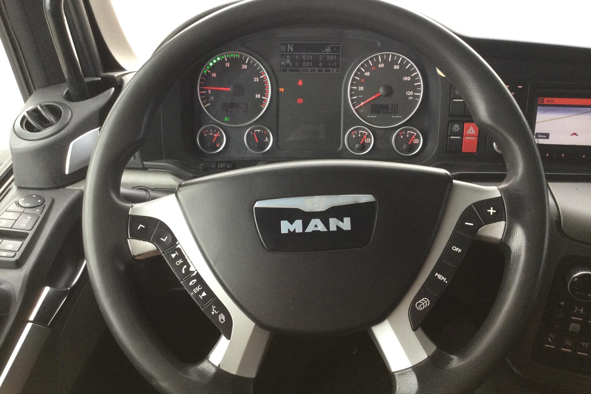 M.A.N TGS 26.440 ekipage - 440 142 km - Automaatne - valge - 2015