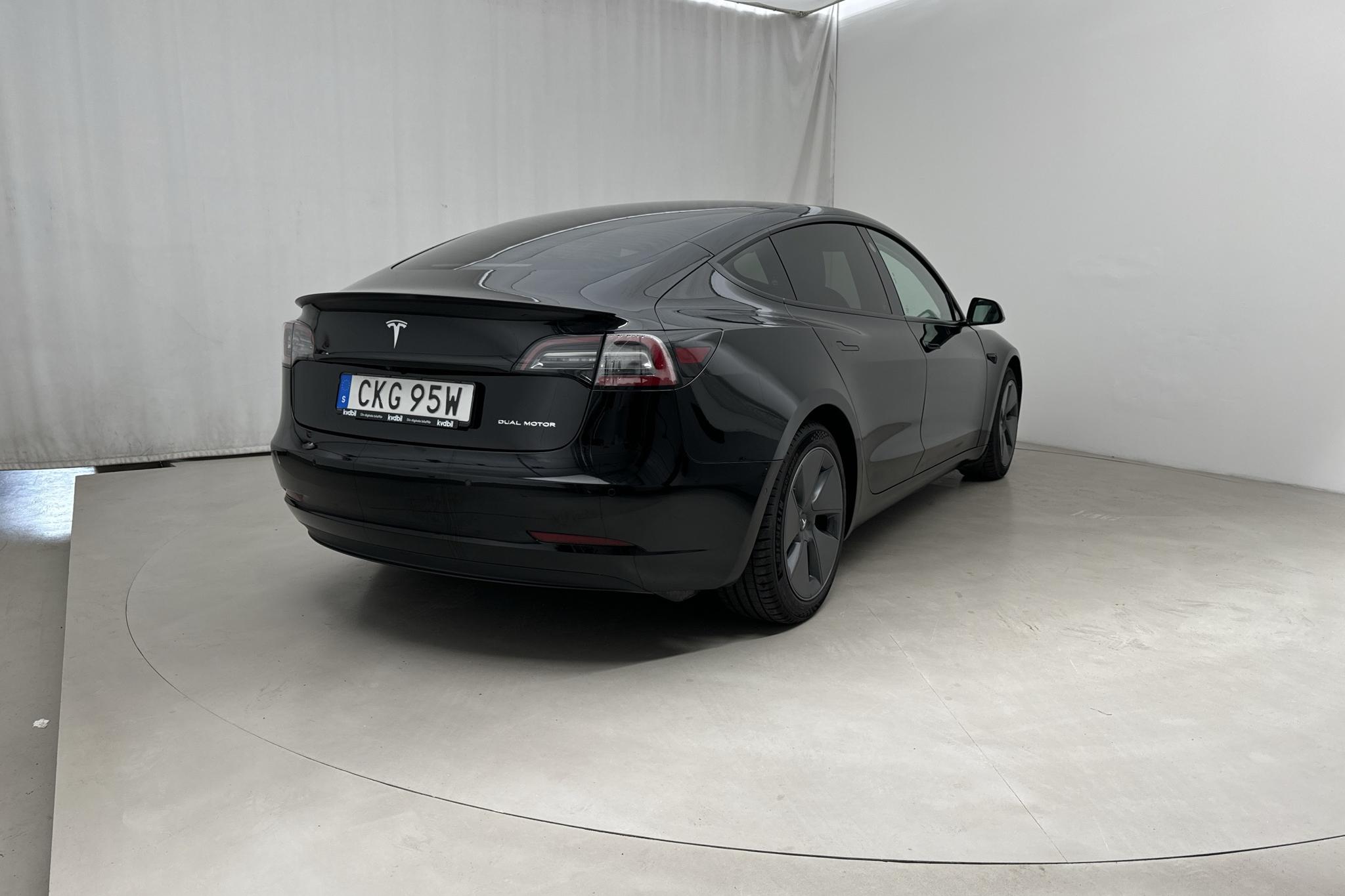 Tesla Model 3 Long Range Dual Motor AWD - 51 980 km - Automatyczna - czarny - 2021