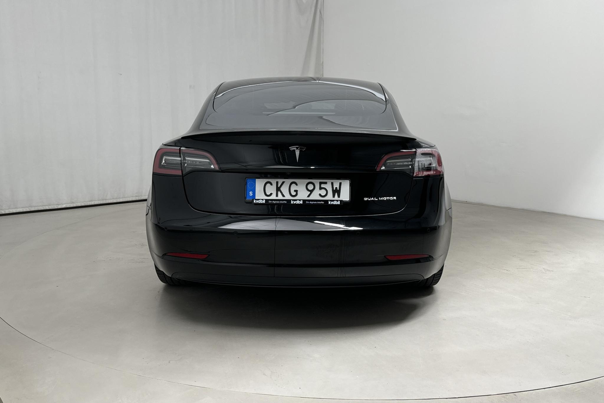 Tesla Model 3 Long Range Dual Motor AWD - 51 980 km - Automatyczna - czarny - 2021