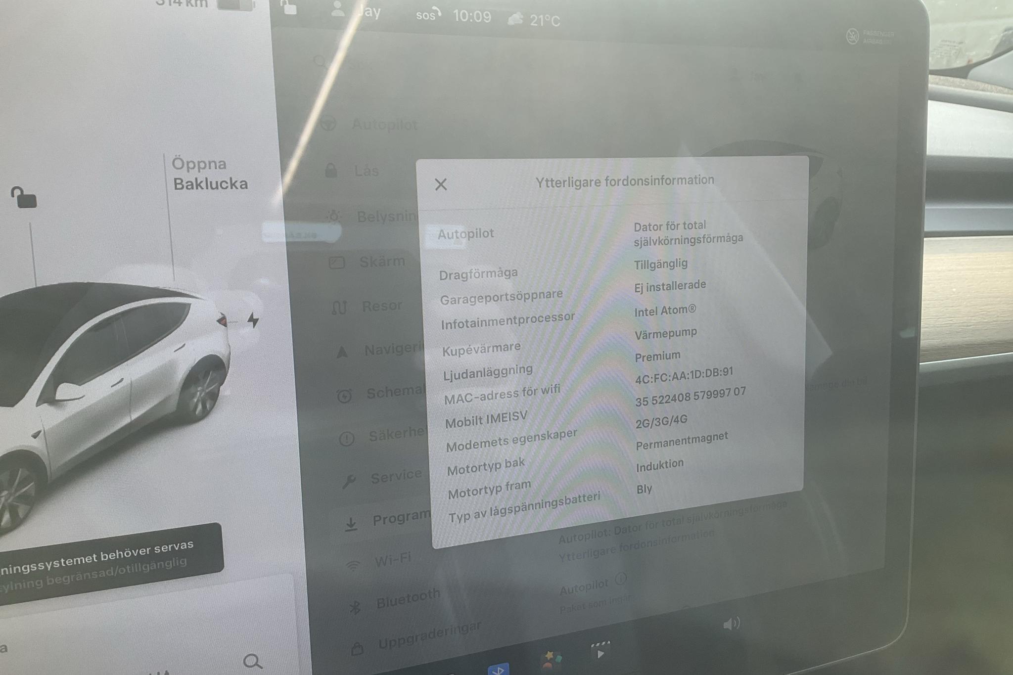 Tesla Model Y Long Range Dual Motor AWD - 86 650 km - Automatyczna - biały - 2021