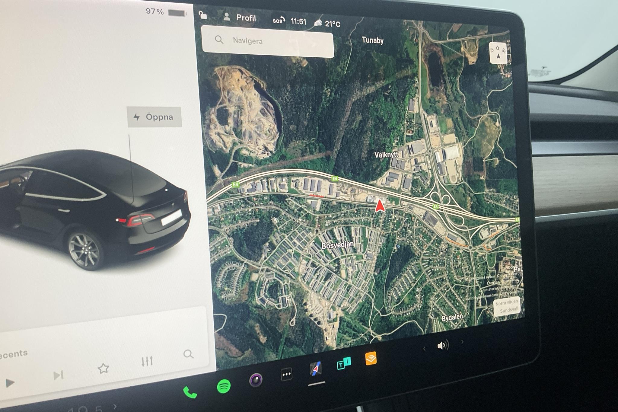 Tesla Model 3 Long Range Dual Motor AWD - 15 002 mil - Automat - svart - 2019