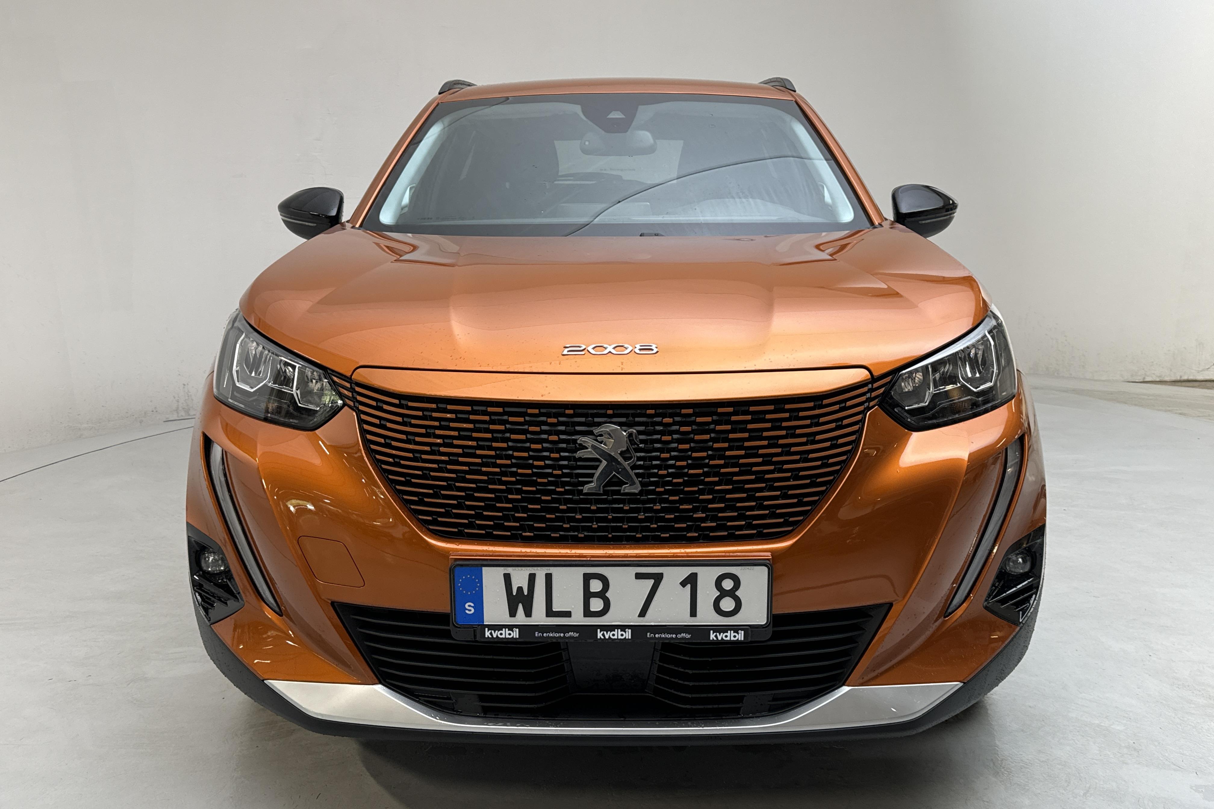 Peugeot e-2008 50 kWh (136hk) - 41 020 km - Automaatne - oranž - 2022