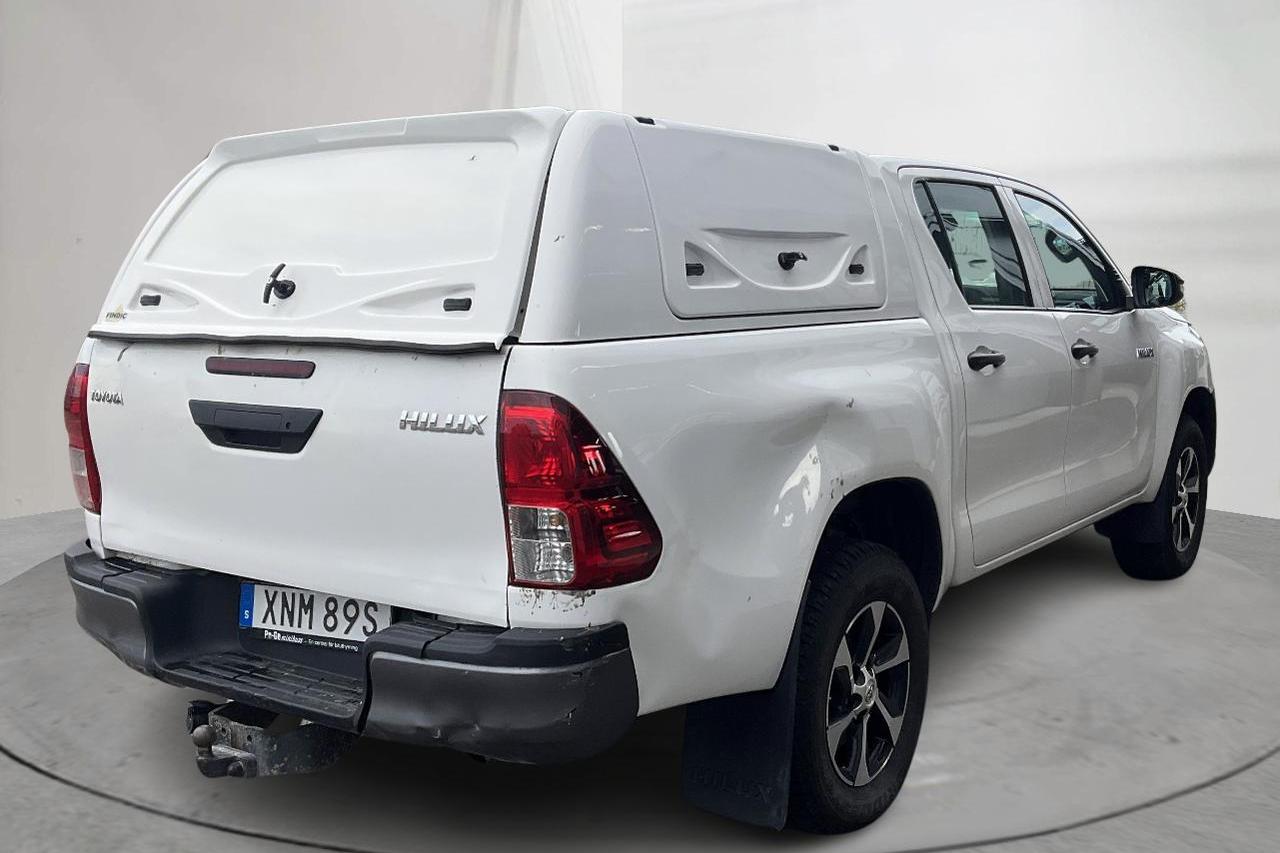 Toyota Hilux 2.4 D 4WD (150hk) - 112 330 km - Manualna - biały - 2021