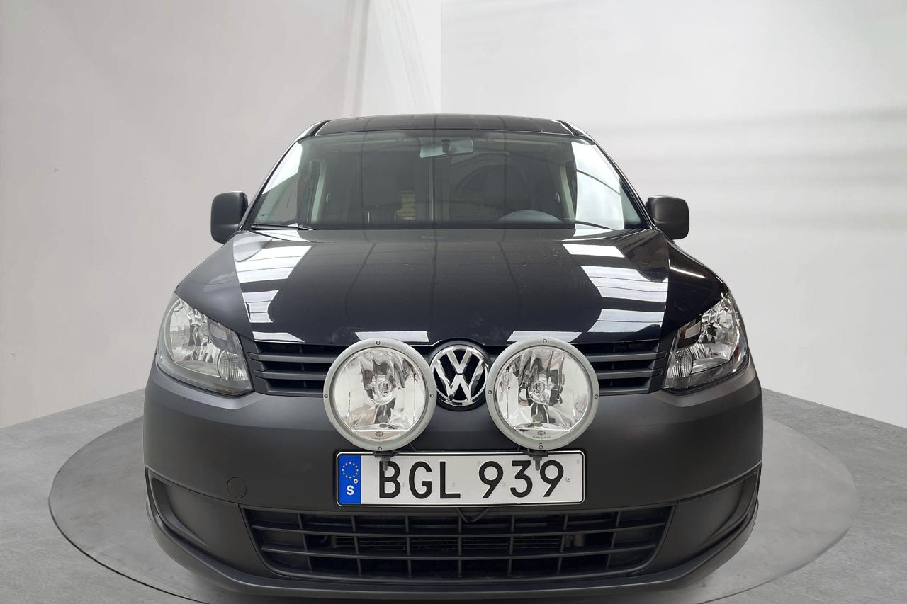 VW Caddy 2.0 TDI Maxi Skåp 4-motion (110hk) - 48 480 km - Käsitsi - must - 2014