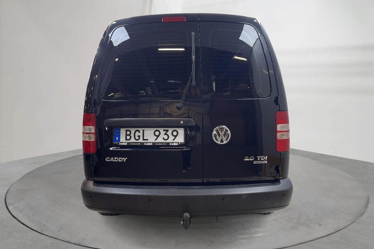 VW Caddy 2.0 TDI Maxi Skåp 4-motion (110hk) - 48 480 km - Manualna - czarny - 2014